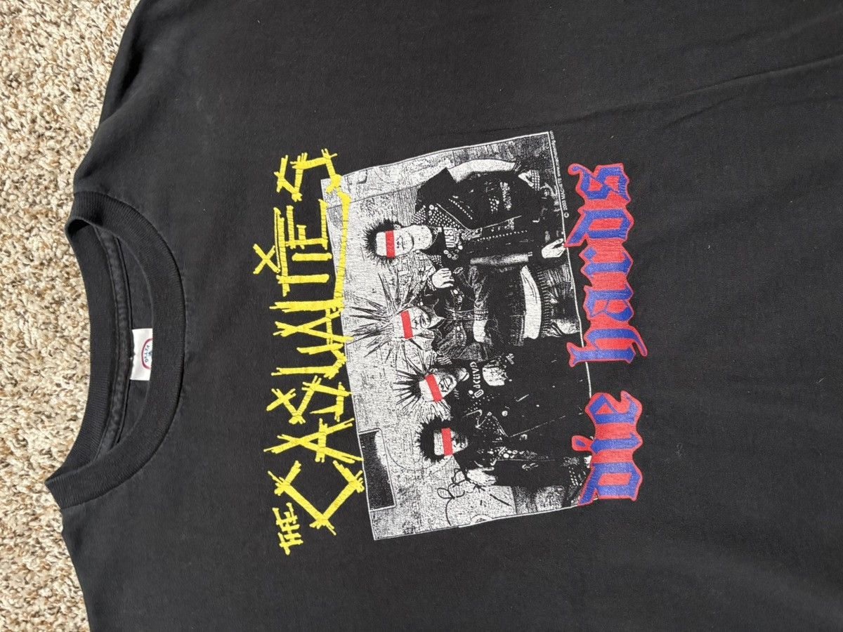 Band Tees × Vintage Vintage The Casualties Band Tee shirt Size US L / EU 52-54 / 3 - 2 Thumbnail