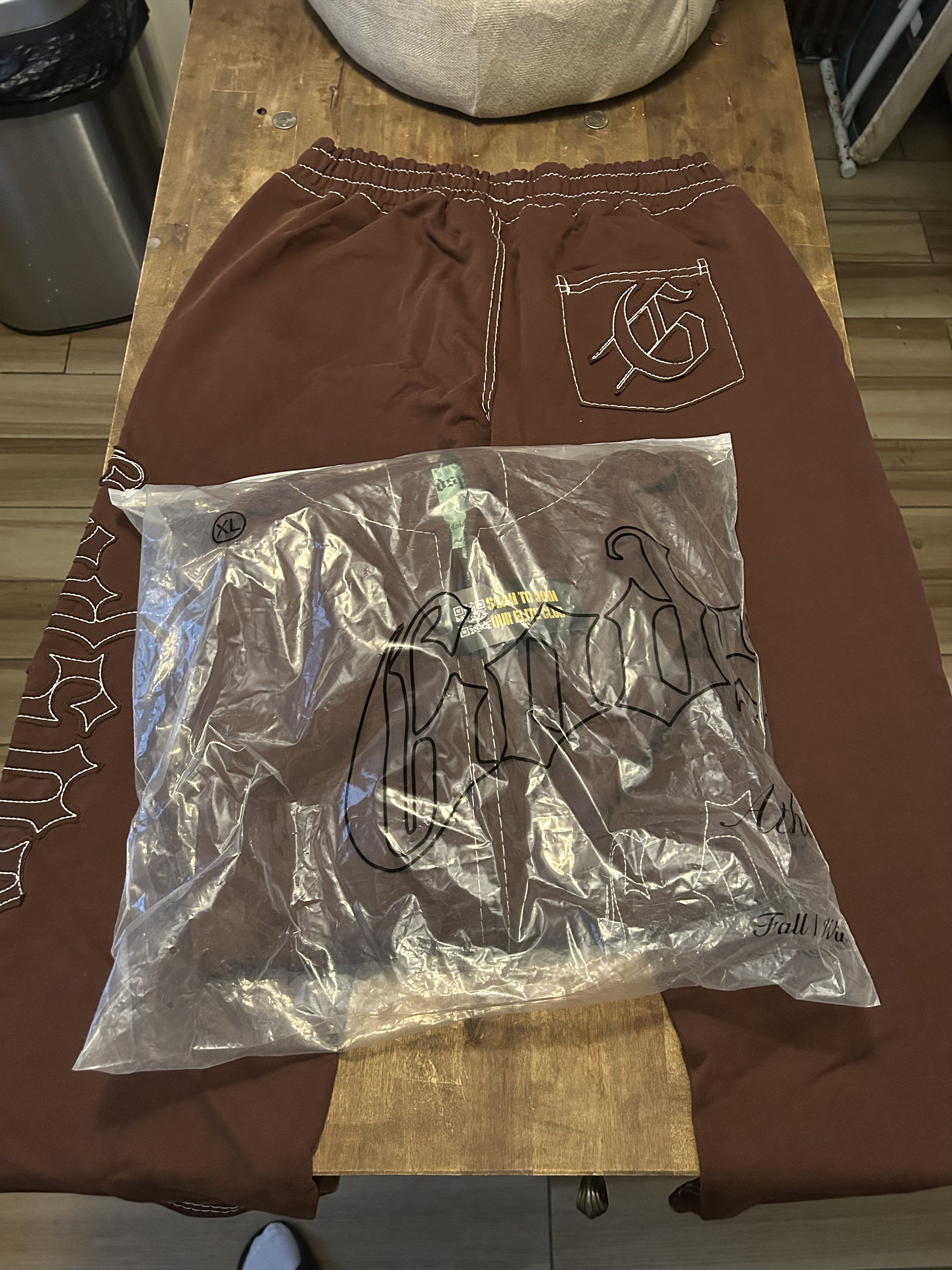 Godspeed Godspeed brown OG xl sweatpants Size US 38 / EU 54 - 3 Thumbnail