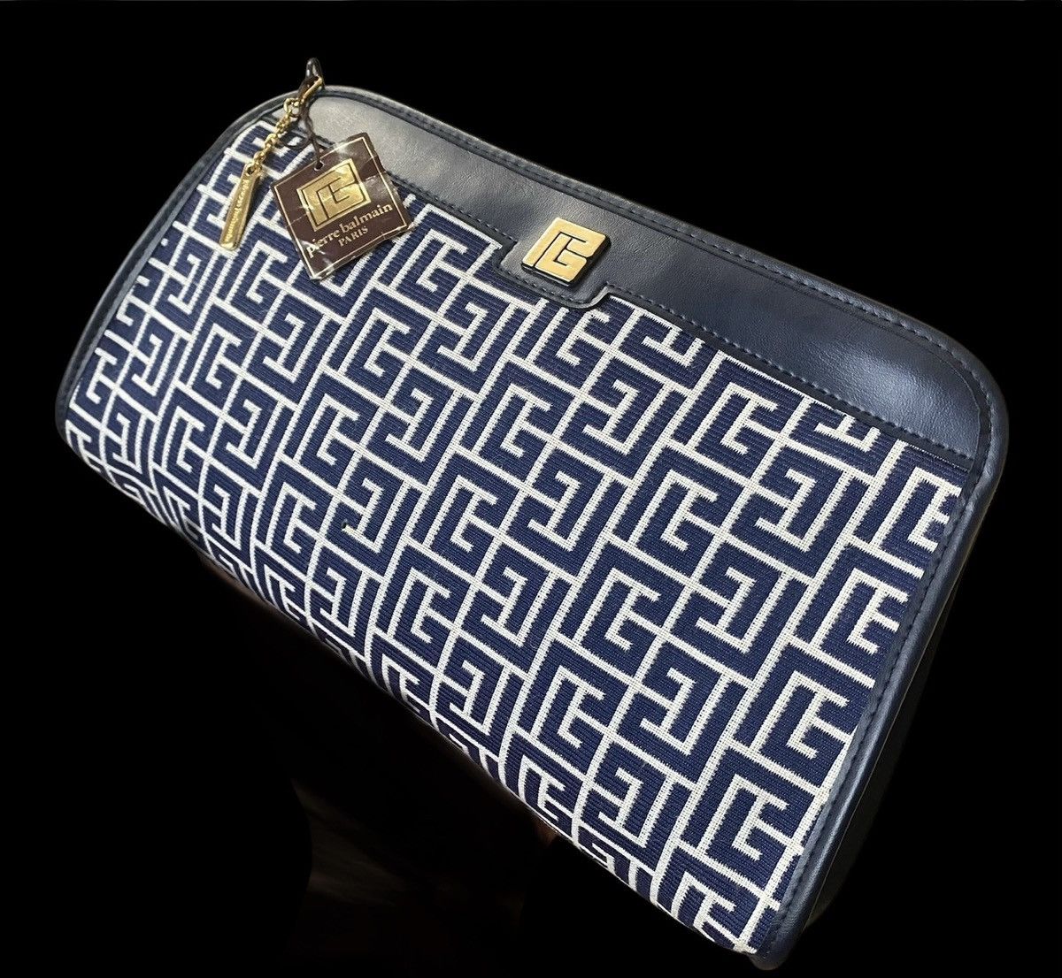 Pierre Balmain Vintage PIERRE BALMAIN monogram clutch bag Size ONE SIZE - 3 Thumbnail