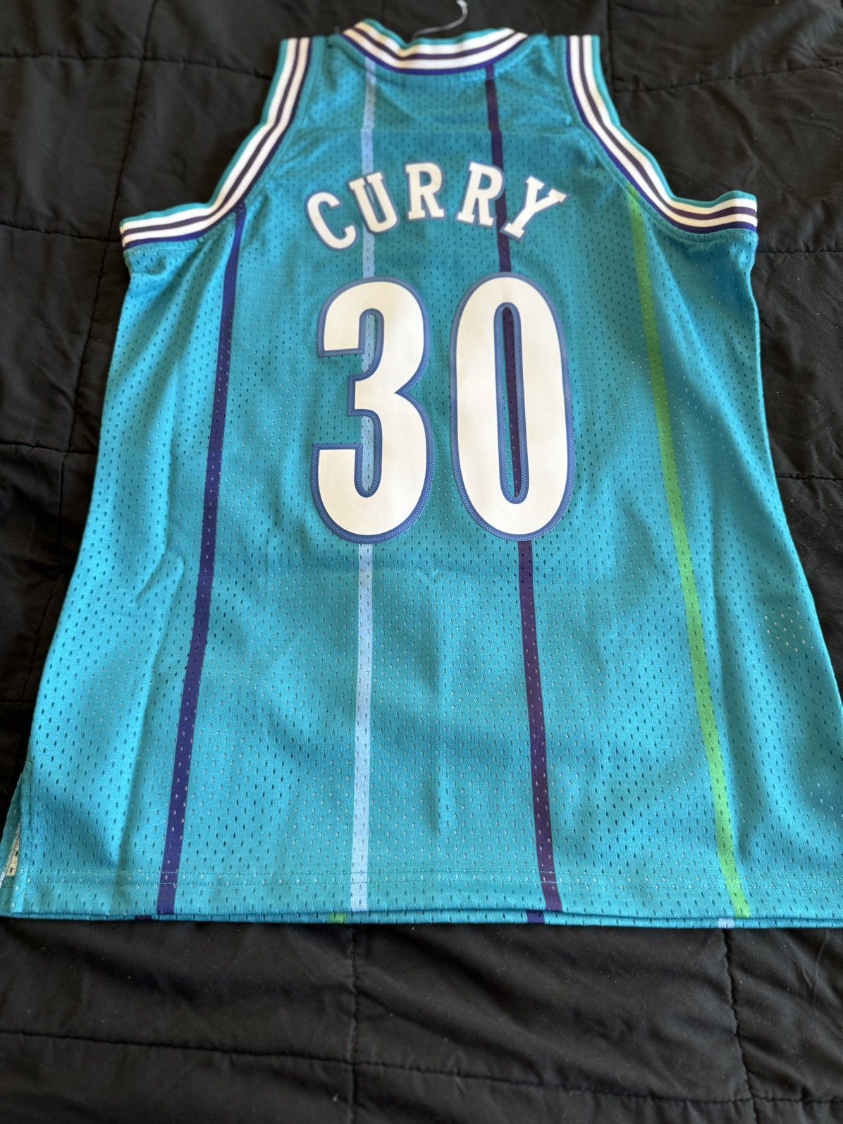 Mitchell & Ness Mitchell & Ness Men's Dell Curry Hornets Swingman Jersey Size US M / EU 48-50 / 2 - 2 Thumbnail