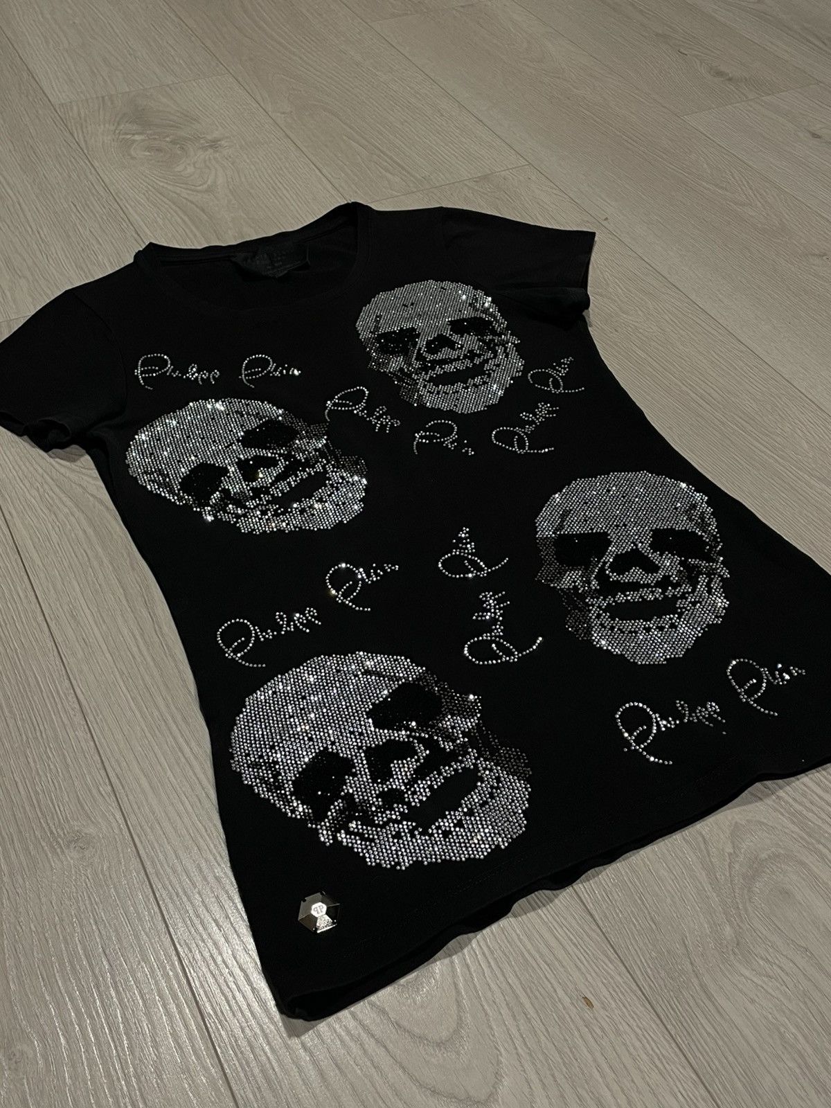 Philipp plein t-shirt with sequins