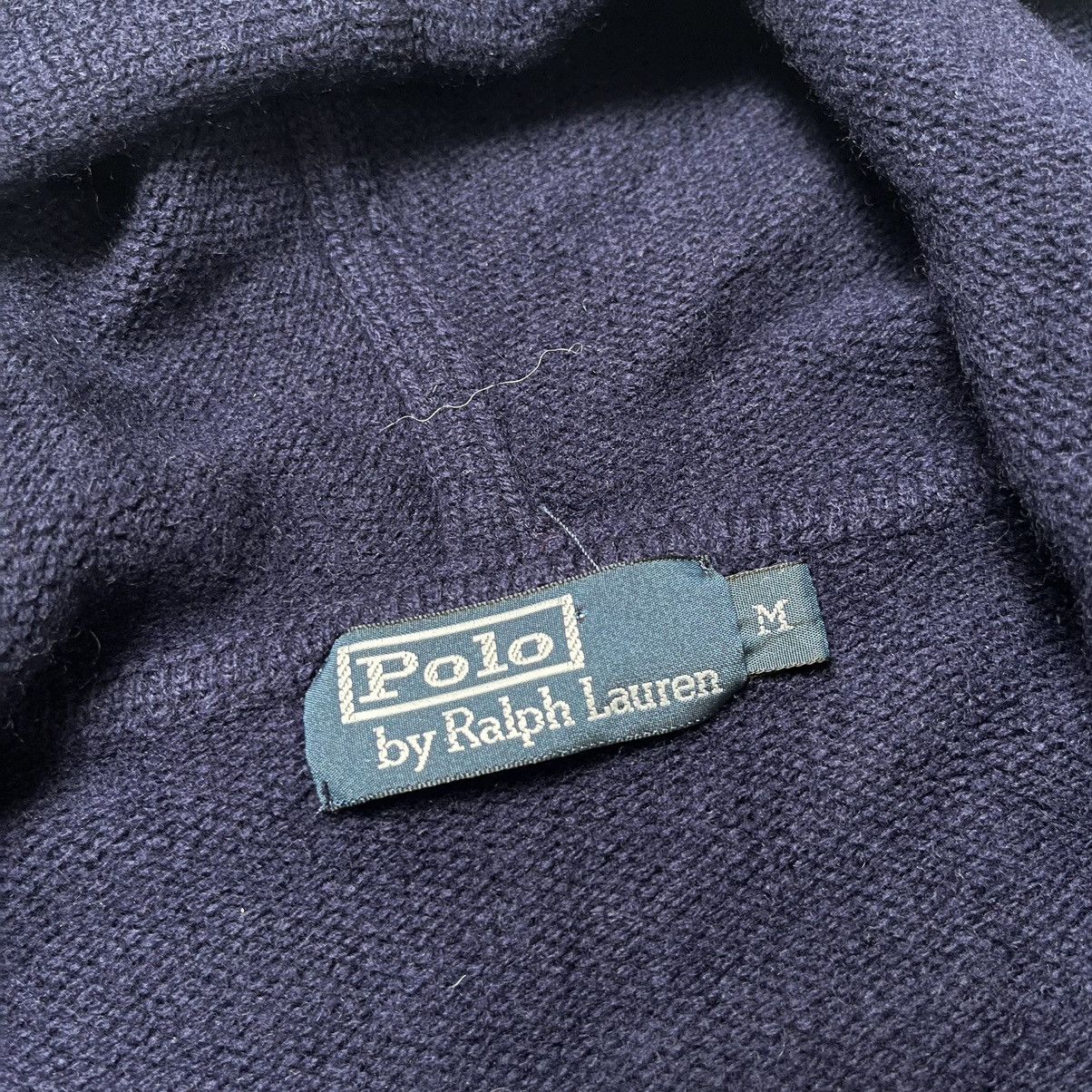 Polo Ralph Lauren × Vintage Vintage Polo Ralph Lauren Sweater Knitted Jacket Y2K Zip Size US M / EU 48-50 / 2 - 3 Thumbnail