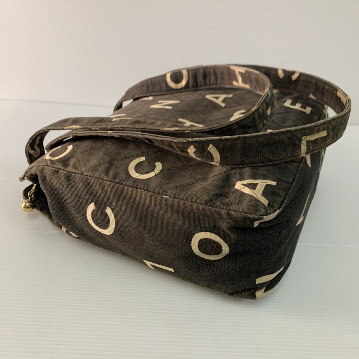Chanel Chanel Vintage Canvas Shoulder Bag Size ONE SIZE - 3 Thumbnail