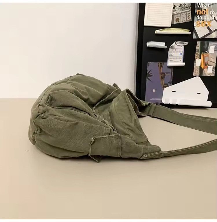 Other Washed Canvas Shoulder Bag Size ONE SIZE - 3 Thumbnail