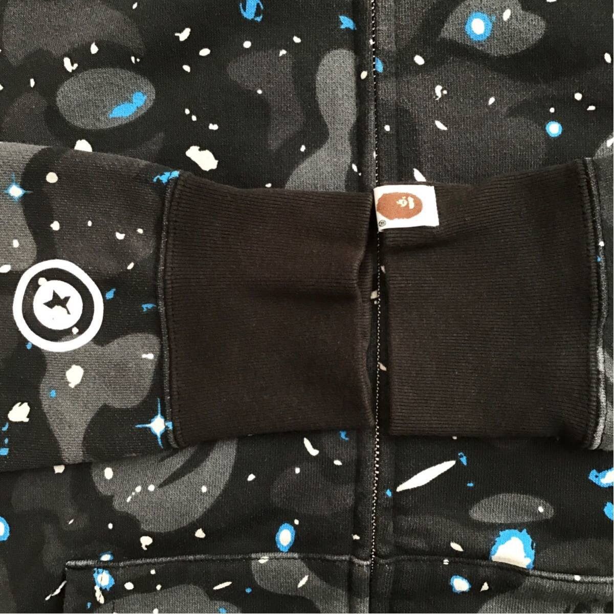 Bape 💫Glow in the dark💫 Space camo shark full zip hoodie APE Size US S / EU 44-46 / 1 - 6 Thumbnail