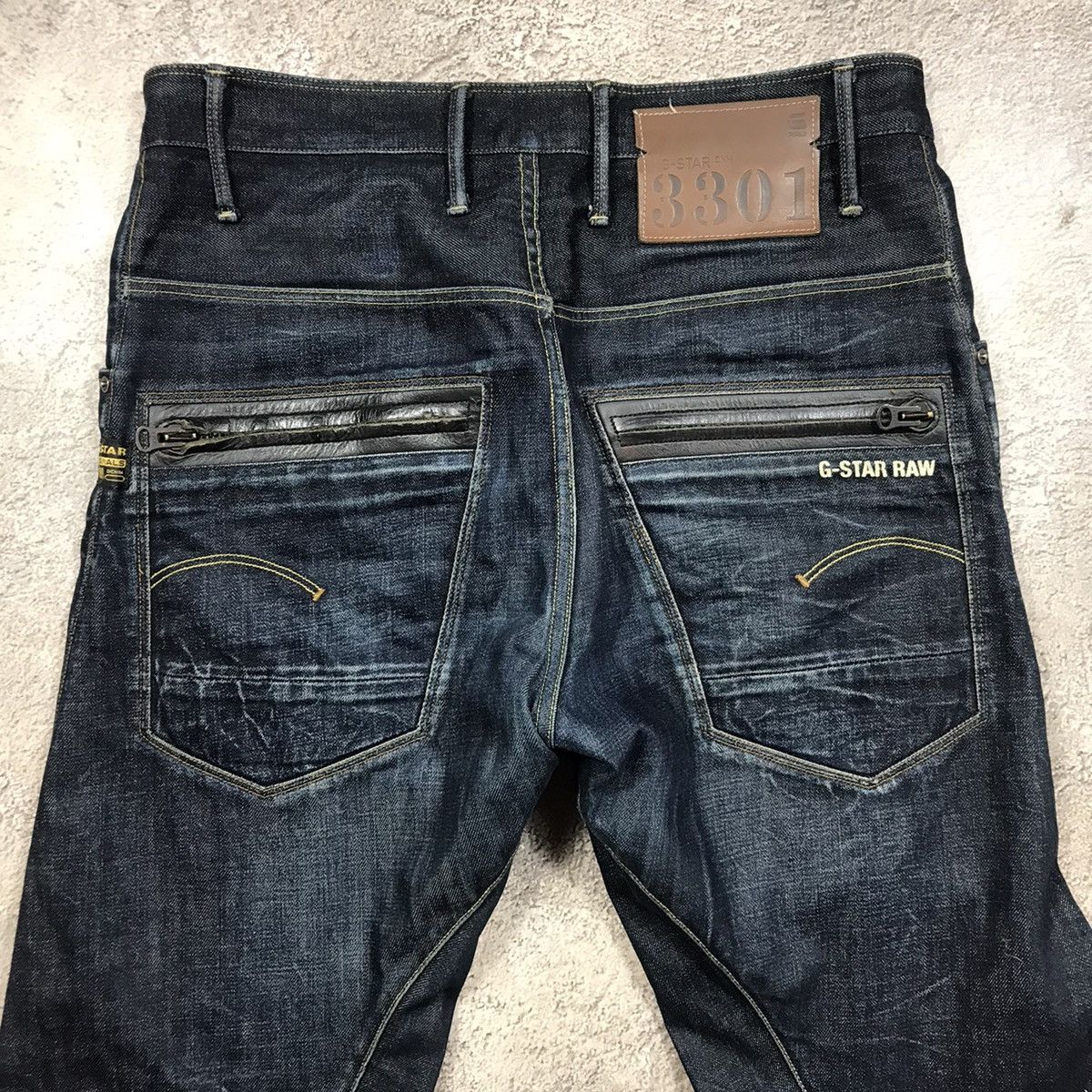 20471120 vintage gstar japan jeans distressed low rise flared 90s Size US 36 / EU 52 - 6 Thumbnail