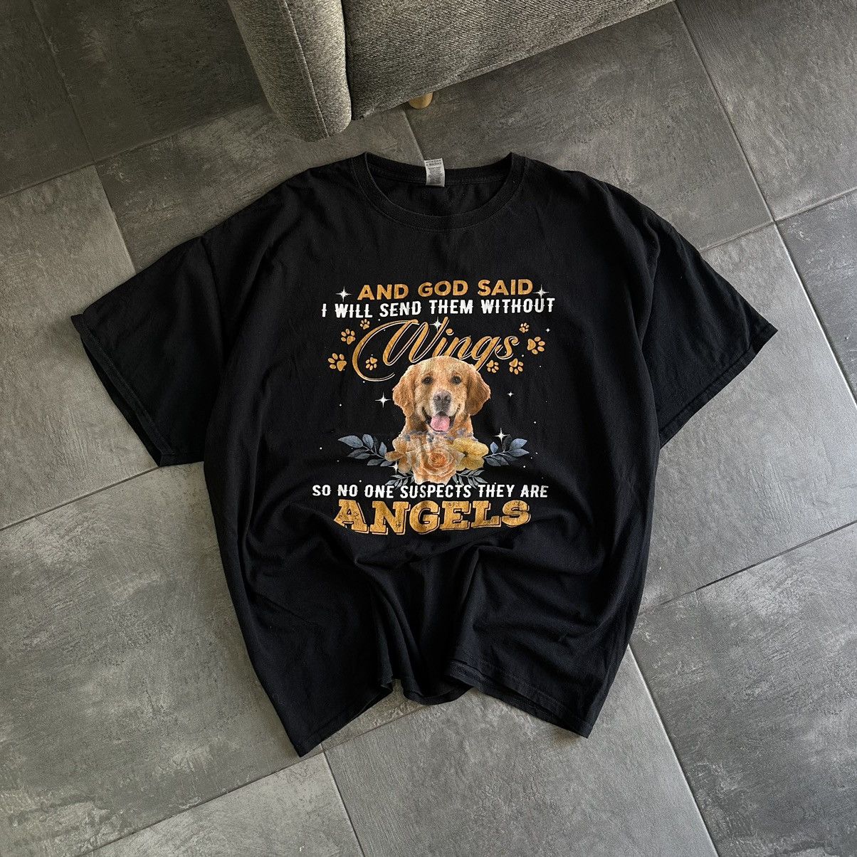 Vintage Vintage Japanese Style T-shirts Dog Joke Humor Y2K 00s Size US XXL / EU 58 / 5 - 4 Thumbnail