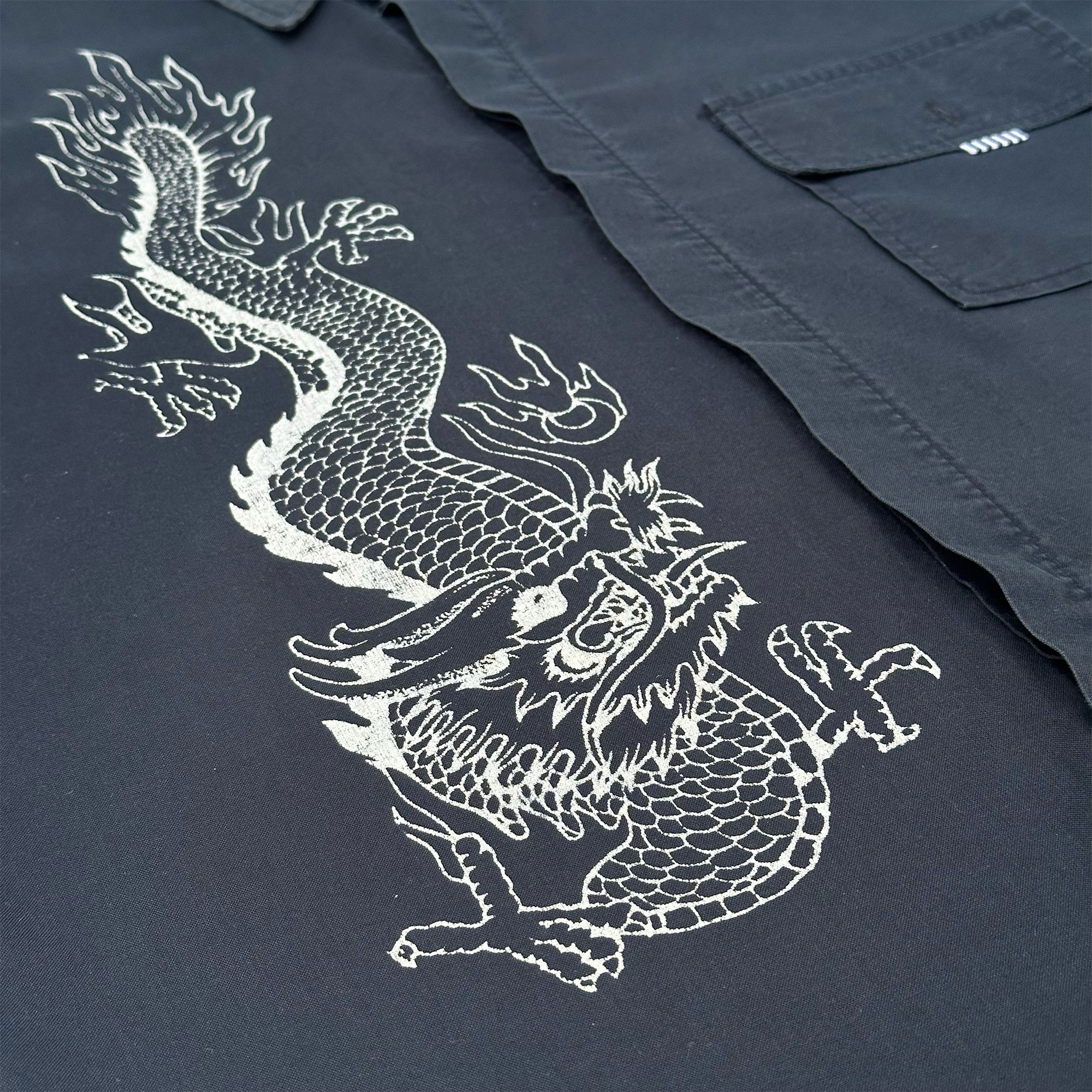 Stussy Vintage Dragon Short Sleeve Button Up Size US M / EU 48-50 / 2 - 3 Thumbnail
