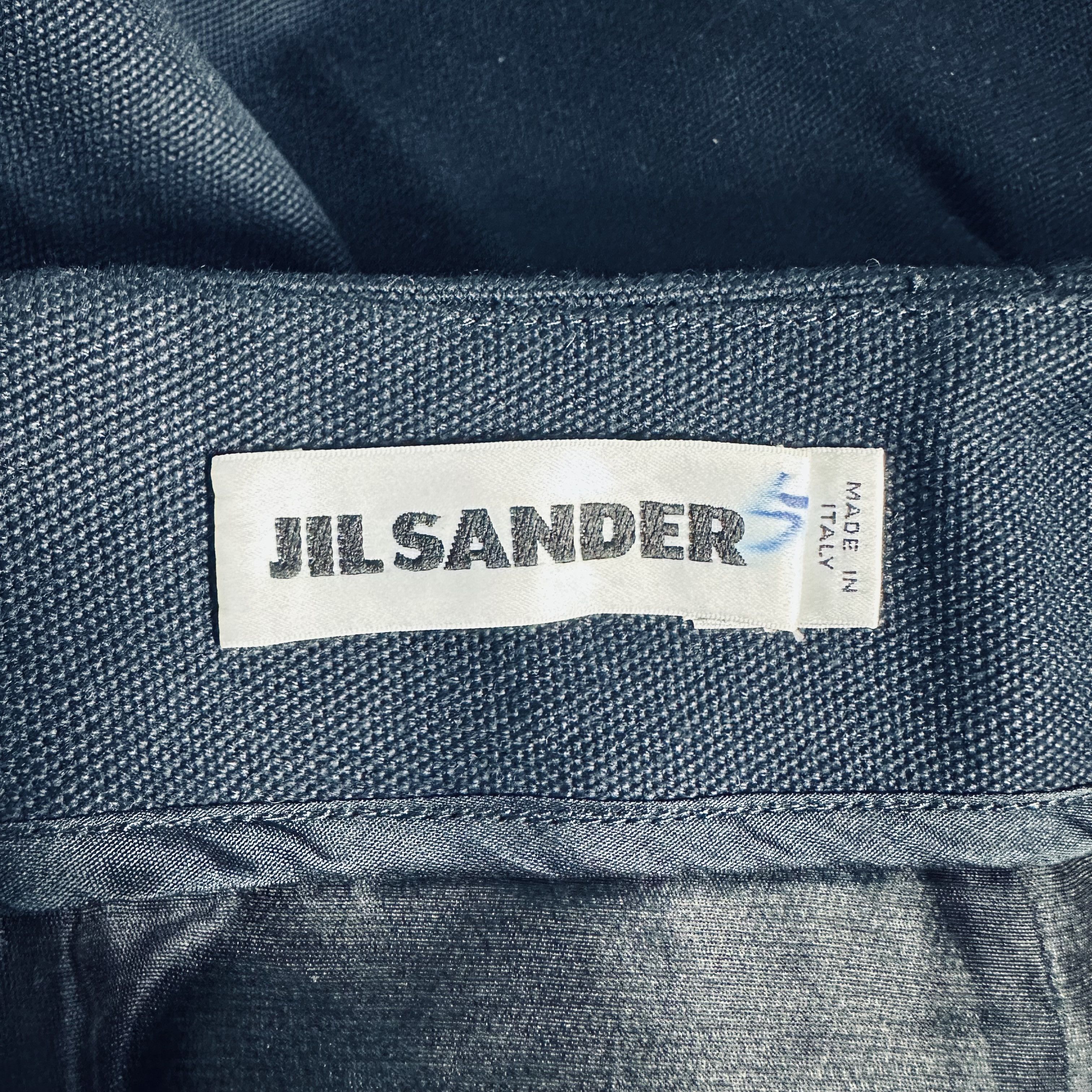 Jil Sander 🔥RARE🔥Jil Sander Navy White Print Skirt Size 27" / US 4 / IT 40 - 3 Thumbnail