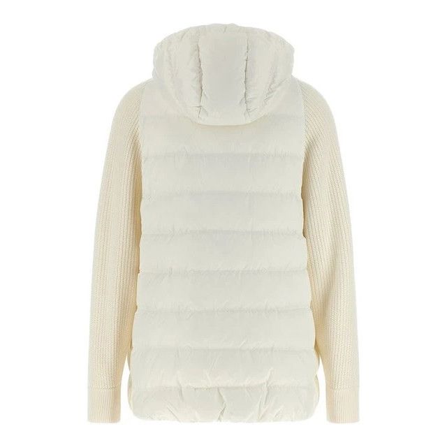 Brunello Cucinelli BRUNELLO CUCINELLI White Shiny Zipper Pull Jacket New & Auth Size XS / US 0-2 / IT 36-38 - 2 Thumbnail