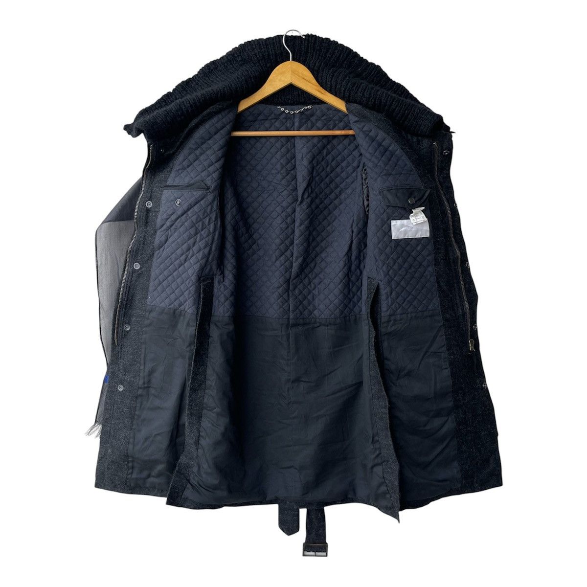 Maison MIHARA YASUHIRO Archive Mihara Yasuhiro Hybrid Wool-Silk Field Coat Size US S / EU 44-46 / 1 - 8 Thumbnail