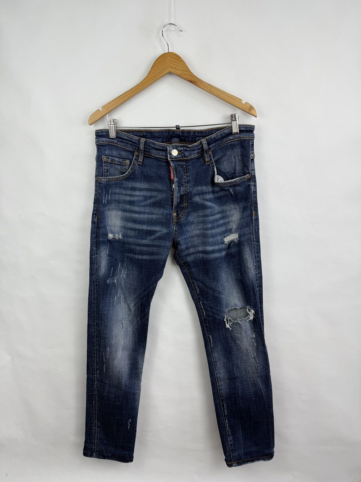 Dsquared2 🇮🇹 Dsquared2 Caten Twins Jeans Made In Italy Y2K Rare Retro Size US 34 / EU 50 - 7 Thumbnail
