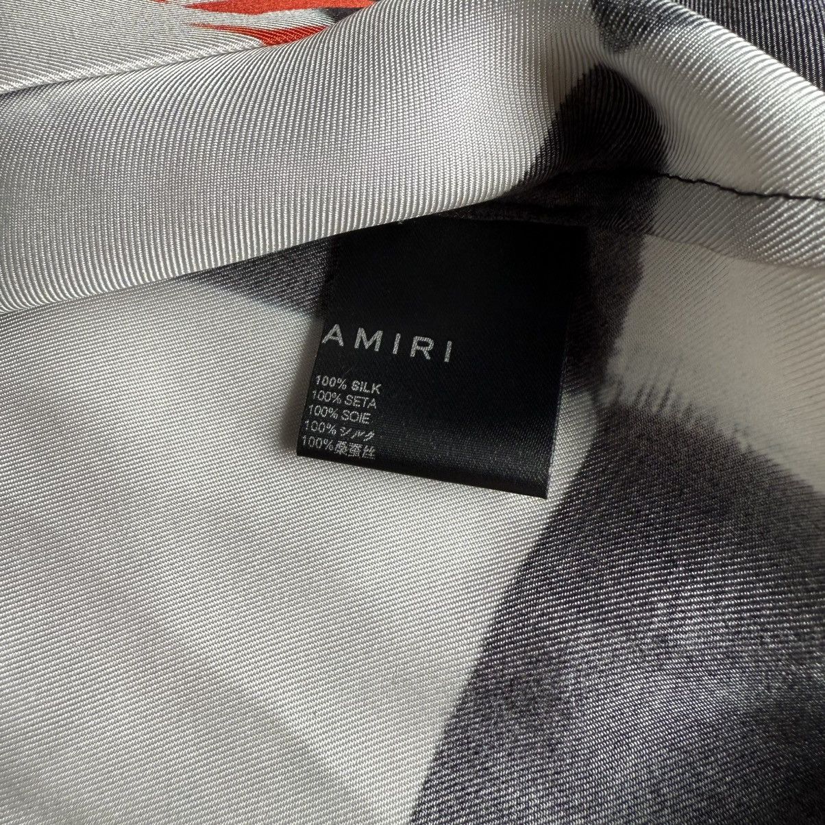 Amiri Amiri x Wes Lang Skull Silk Bowling Shirt Size US XL / EU 56 / 4 - 7 Thumbnail