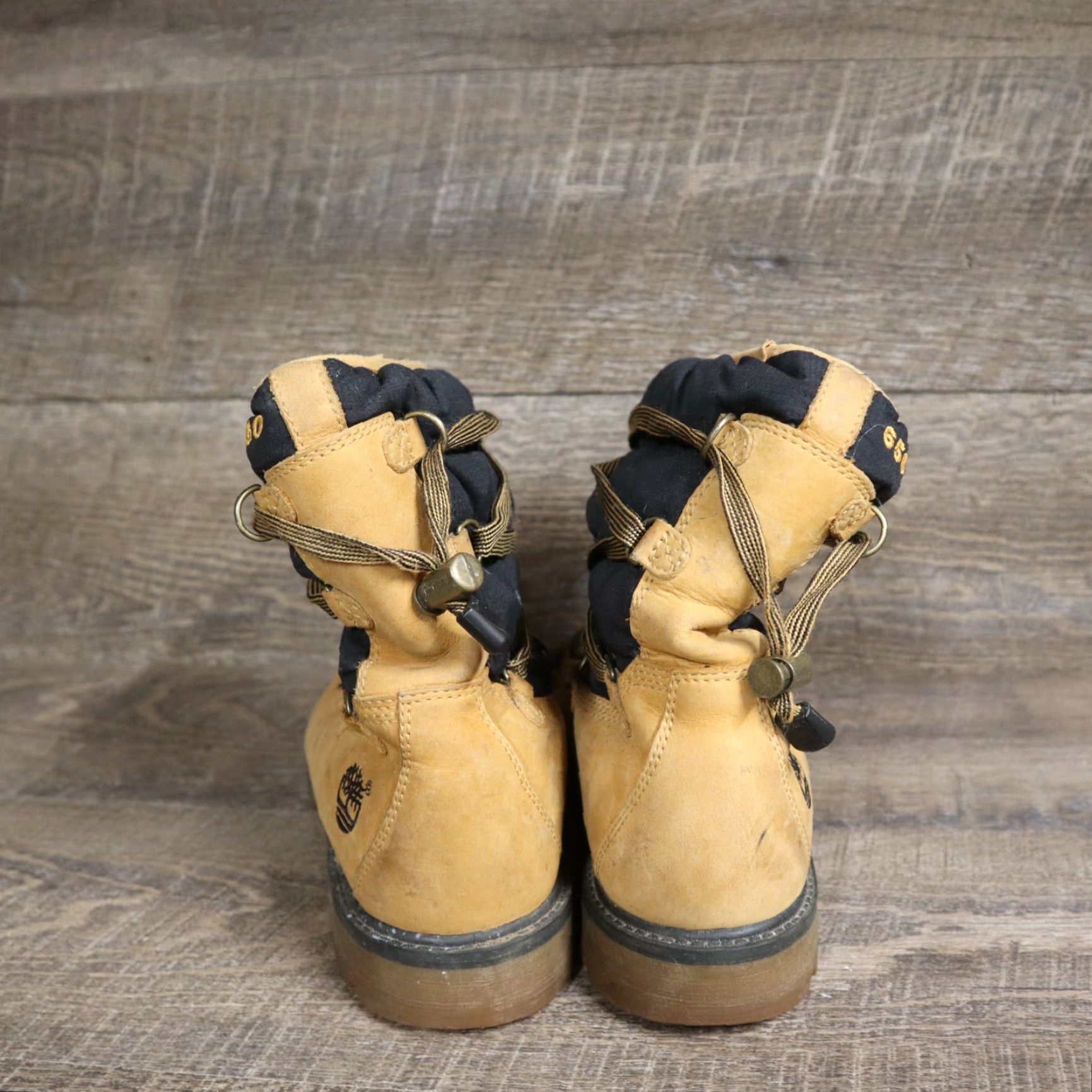 Timberland Timberland Boots Snow Mens 5.5 Wheat Winter Lined Fleece Nylon 650 37.5 EU UK 5 US 5.5 Mens Girls Womens Size XS / US 0-2 / IT 36-38 - 5 Thumbnail