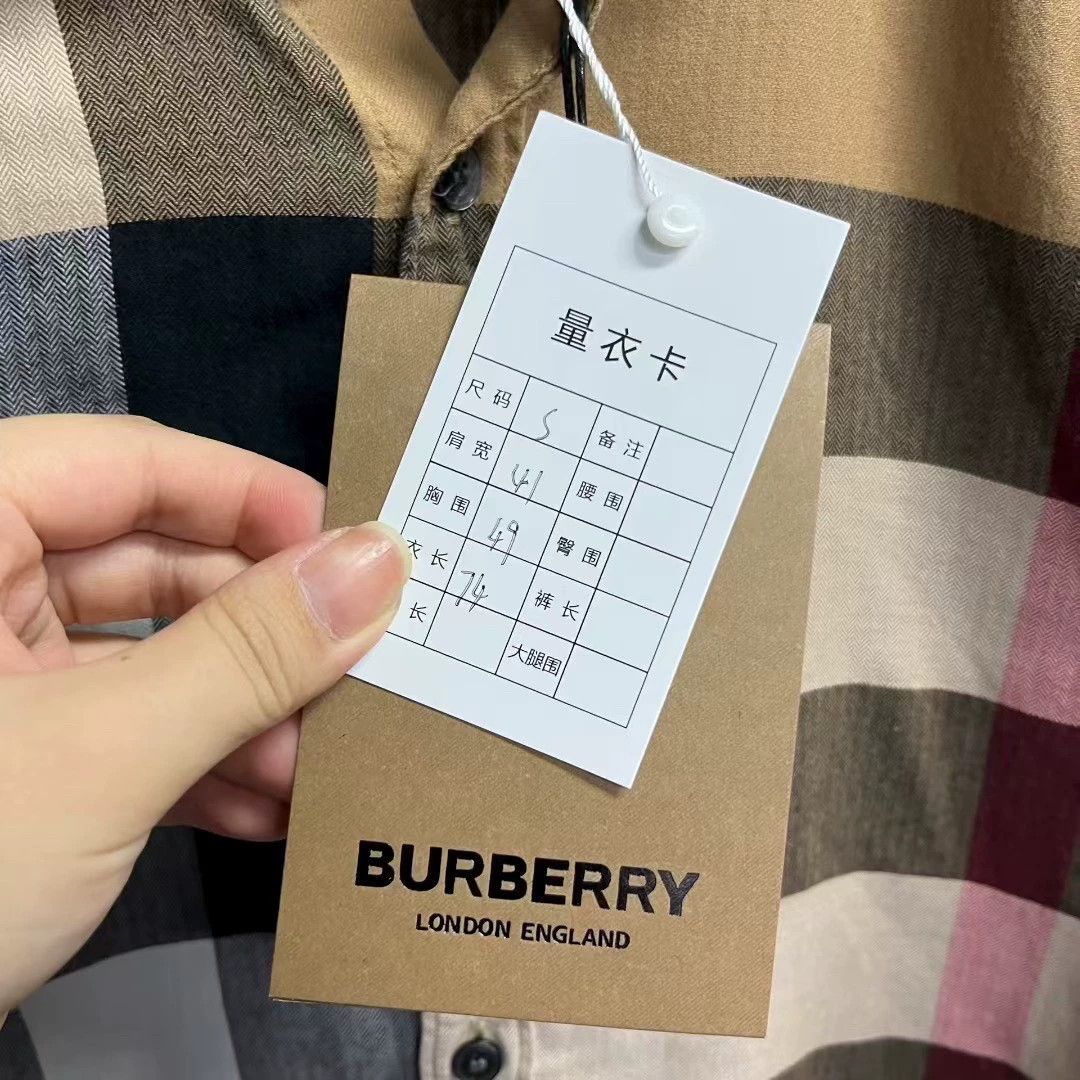 Burberry burberry classic check long sleeve shirt Size US S / EU 44-46 / 1 - 4 Thumbnail