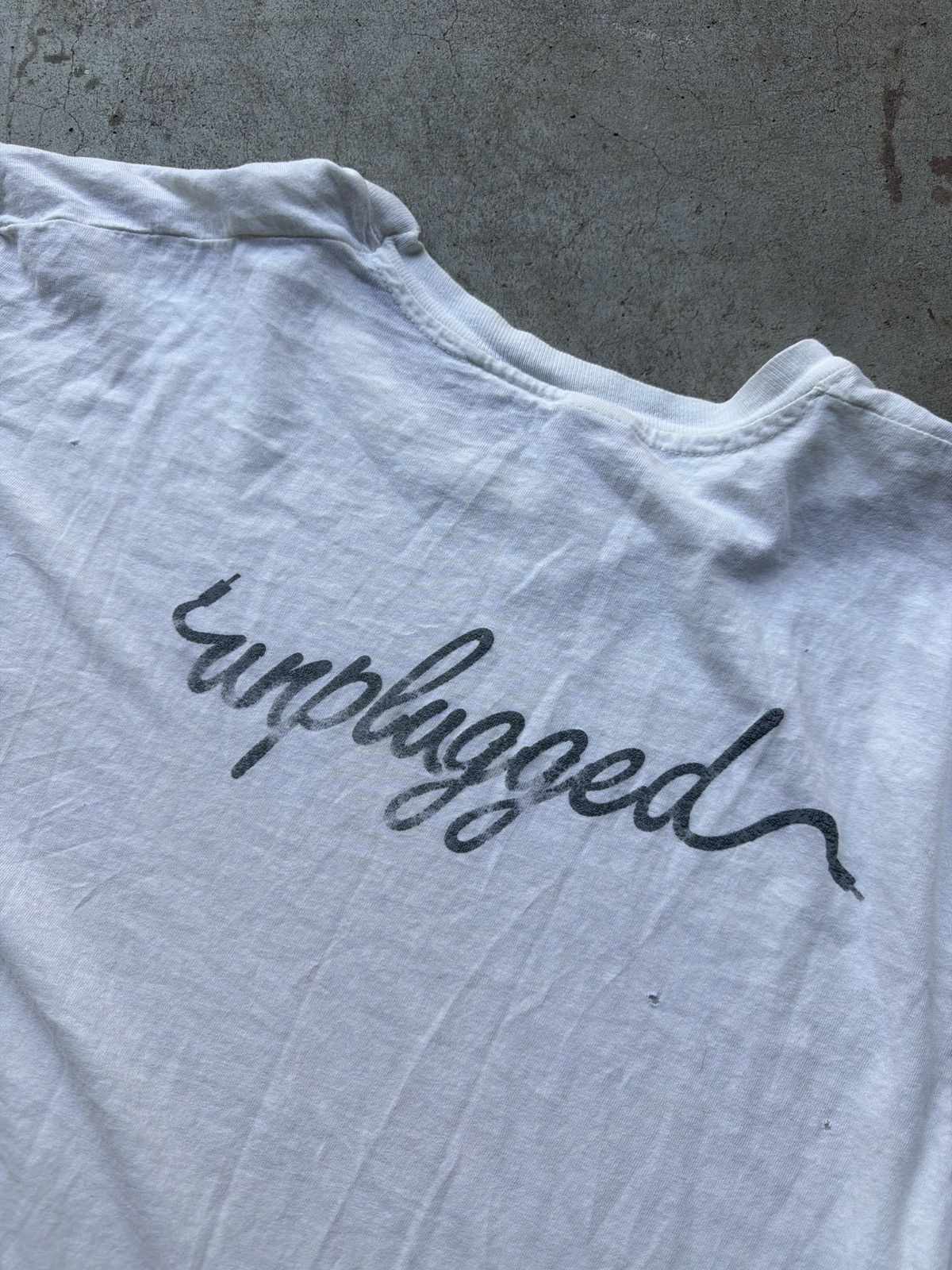Vintage Vintage 90s Eric Clapton Unplugged T Shirt Size XL Size US XL / EU 56 / 4 - 2 Thumbnail