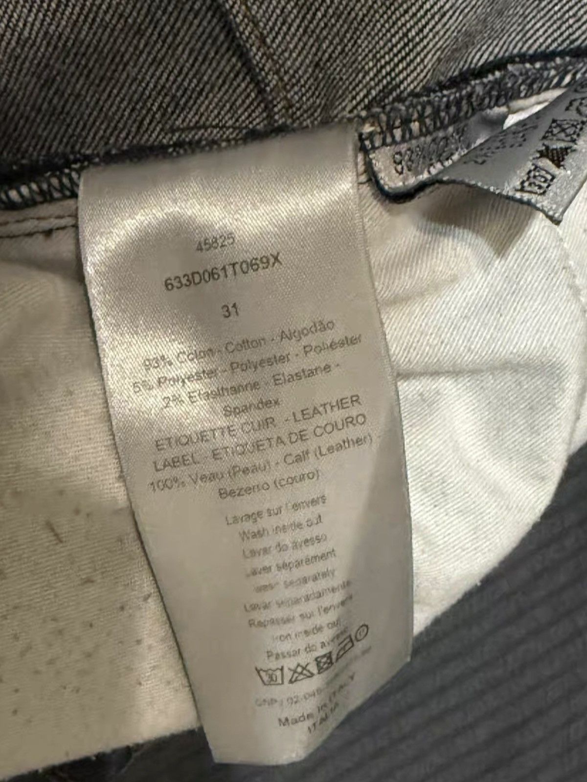 Dior Dior Homme jeans Size US 31 - 7 Thumbnail