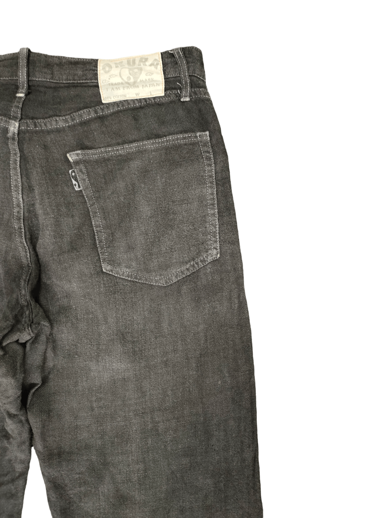 Okura Vintage Okura Japan Dye Soft Denim Pants Size US 34 / EU 50 - 6 Thumbnail