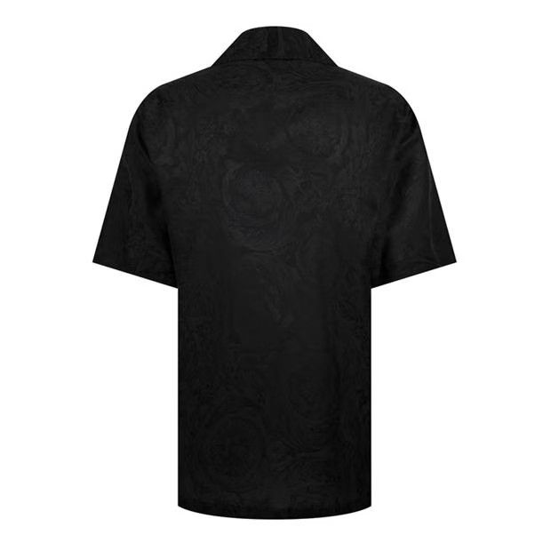 Versace o1g2r1mq0824 Barocco Silhouette Shirts in Black Size US M / EU 48-50 / 2 - 2 Thumbnail