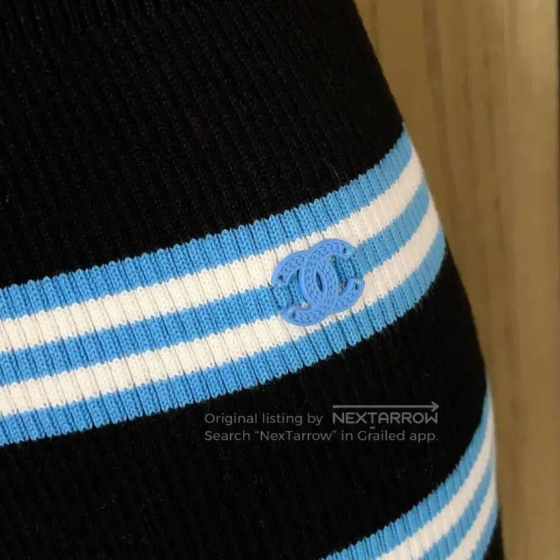 Chanel Chanel Striped Strapless Mini Dress in Multiple Colors . Size S / US 4 / IT 40 - 5 Thumbnail
