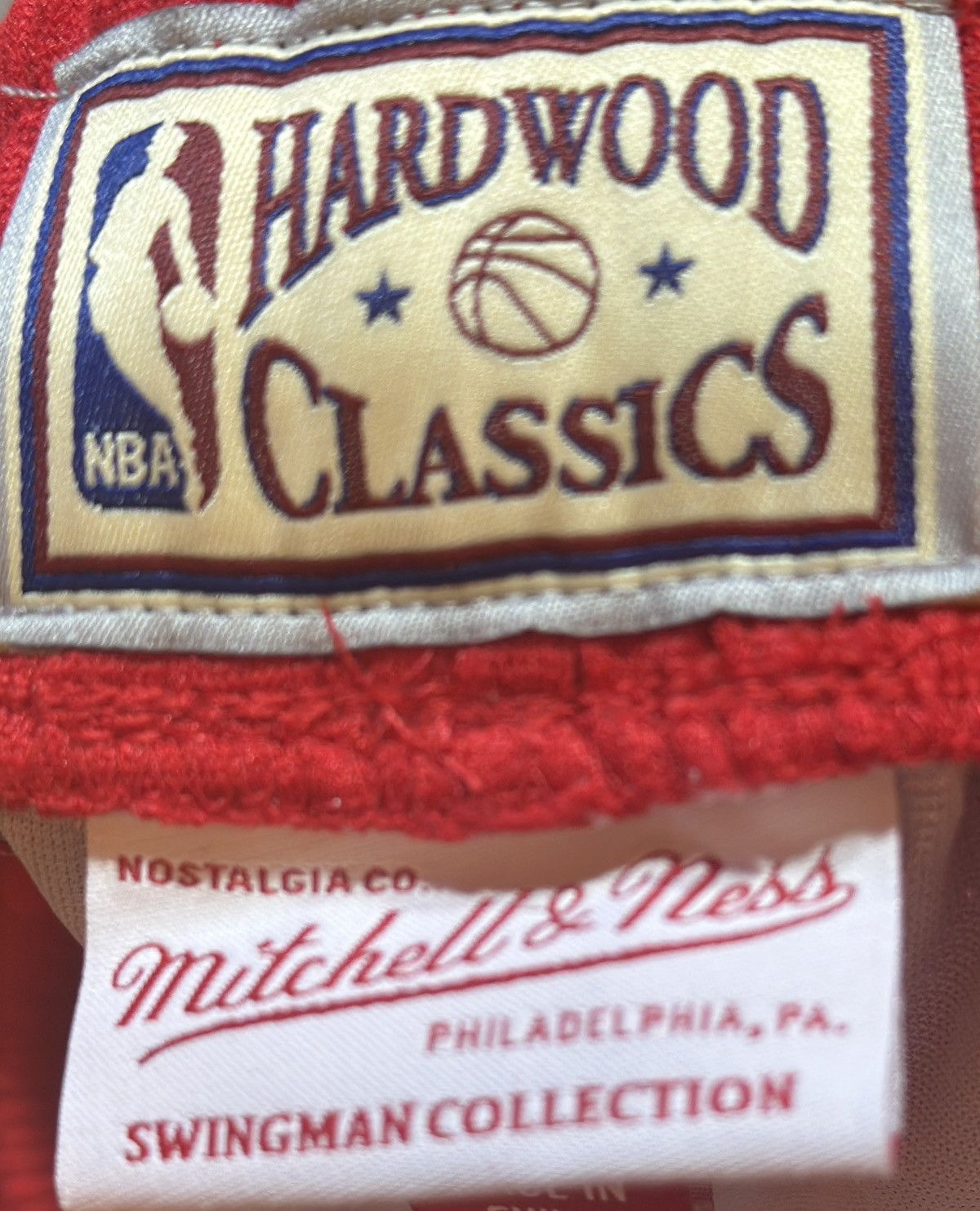 Mitchell & Ness Red 86 Atlanta Hawks Swingman Shorts by Mitchell & Ness M Size US 34 / EU 50 - 8 Thumbnail