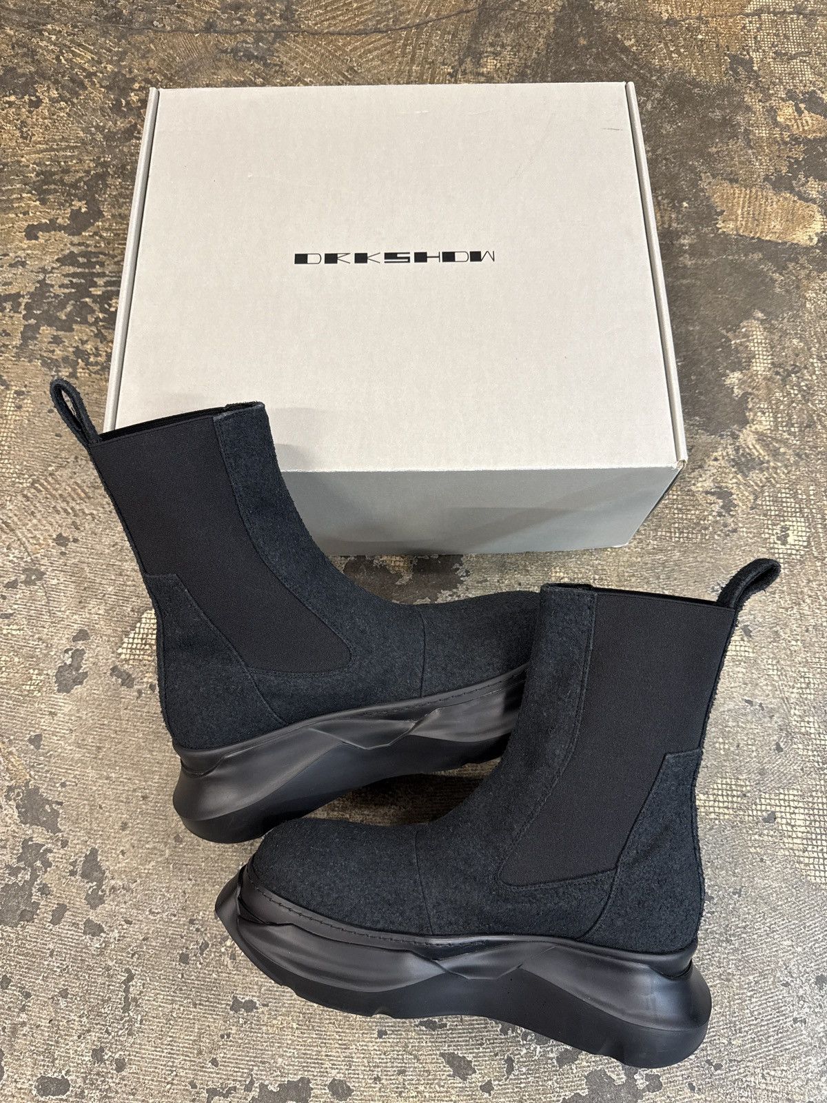 Rick Owens Rick Owens DRKSHDW Beatle Abstract Boot Size US 9 / EU 42 - 2 Thumbnail
