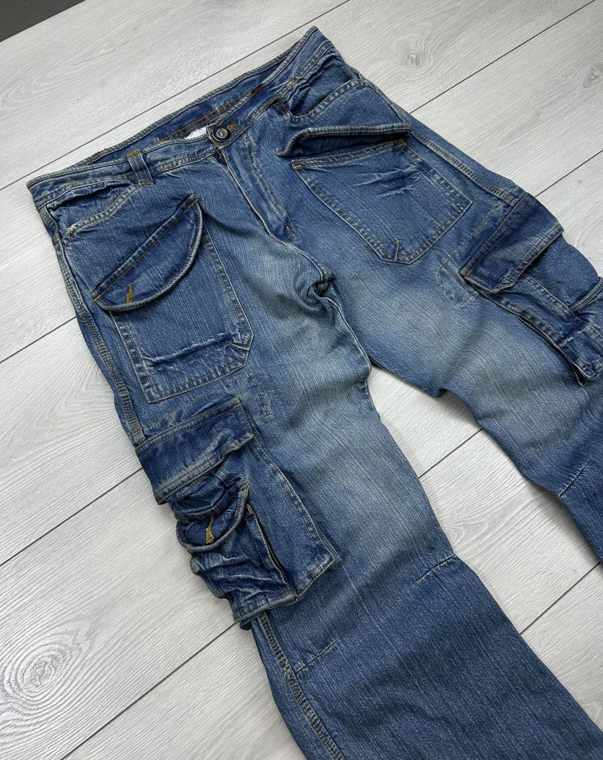 Vintage Vintage CargoOpium y2k denim jeans size 34 Size US 33 - 4 Thumbnail