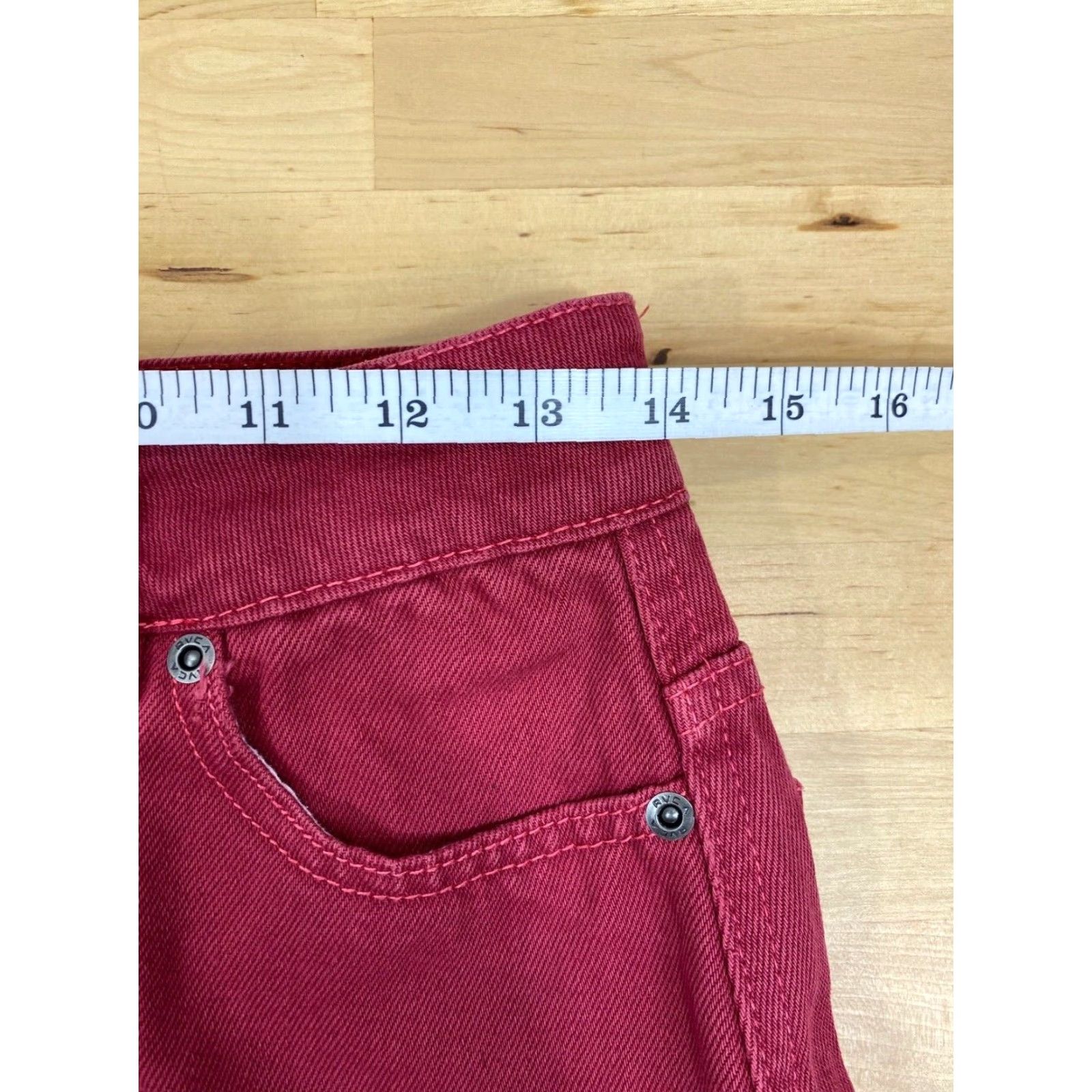 RVCA RVCA Womens Red Skirt Size 42" / US 20 - 2 Thumbnail