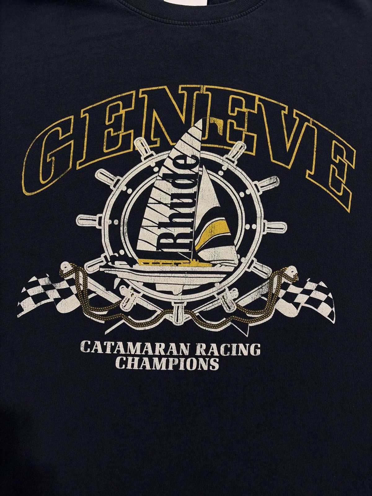 Rhude Rhude Geneve Catamaran Racing Champions Tee Size US L / EU 52-54 / 3 - 4 Thumbnail