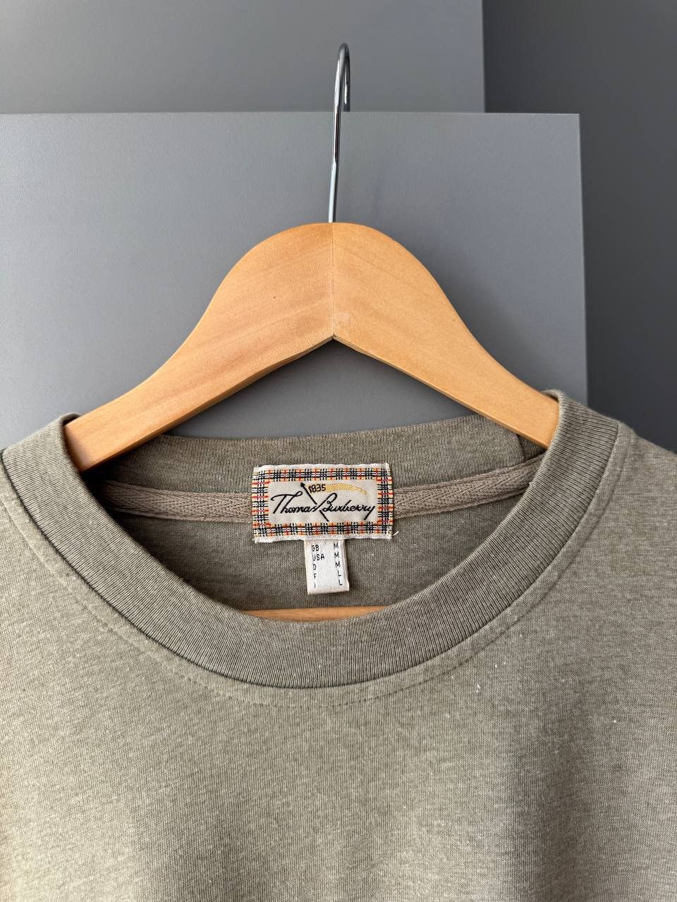 Burberry Vintage Thomas Burberry Safari Active Wear t-shirt Size US M / EU 48-50 / 2 - 2 Thumbnail