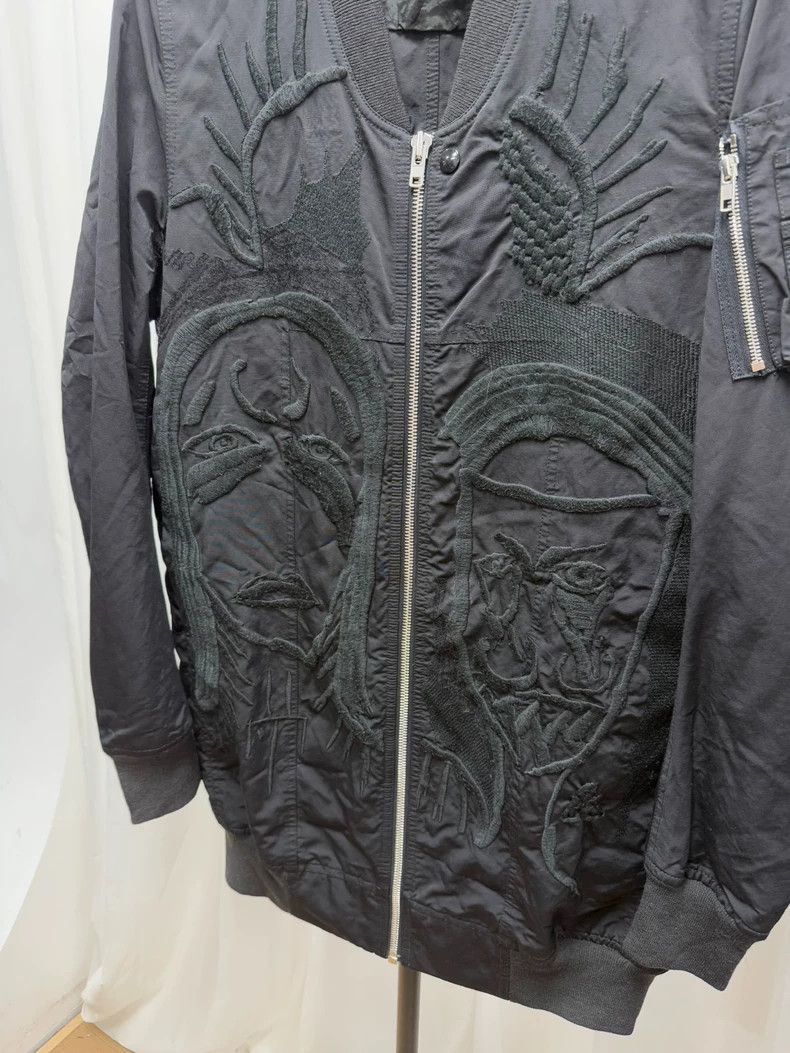 Rick Owens Rick owens Embroidered grimace jacket 2503-Nextarrow Size US M / EU 48-50 / 2 - 2 Thumbnail