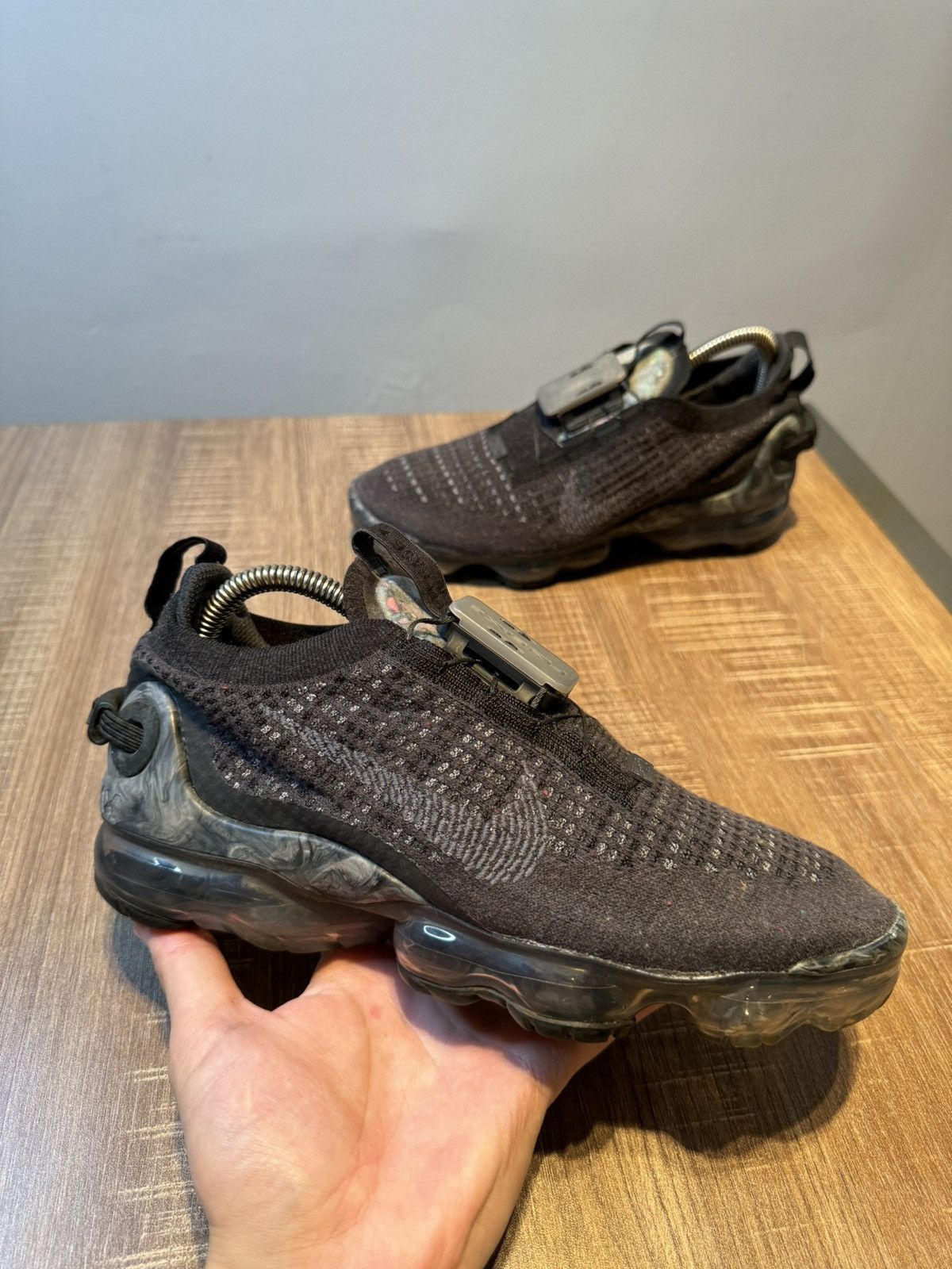 Nike Nike Air VaporMax Black Running Shoes Women’s Size 8.5 Size US 8.5 / IT 38.5 - 1 Thumbnail
