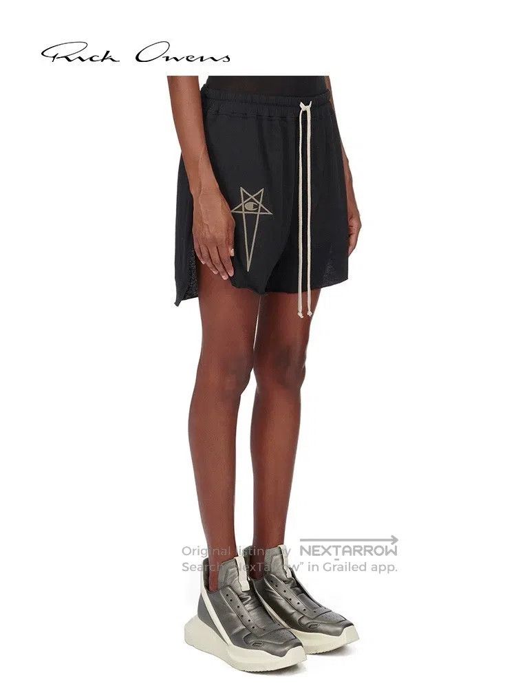 Rick Owens Rick Owens size S Black Cotton Knit Boxer Shorts Size US 27 - 3 Thumbnail