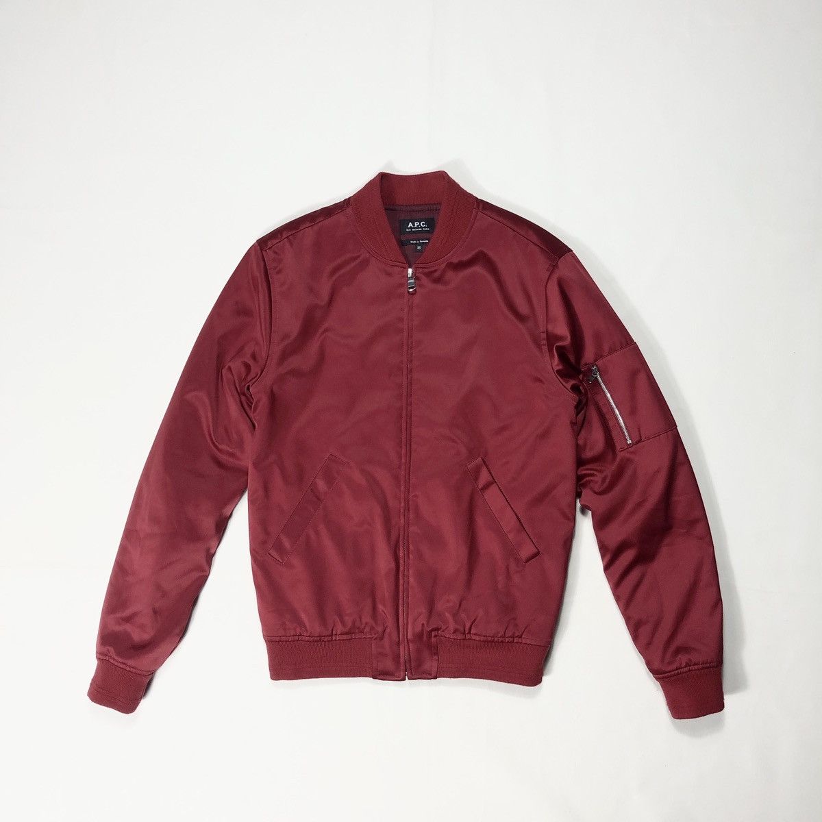 A.P.C. A.P.C MA-1 Bomber Jacket Size US XS / EU 42 / 0 - 3 Thumbnail