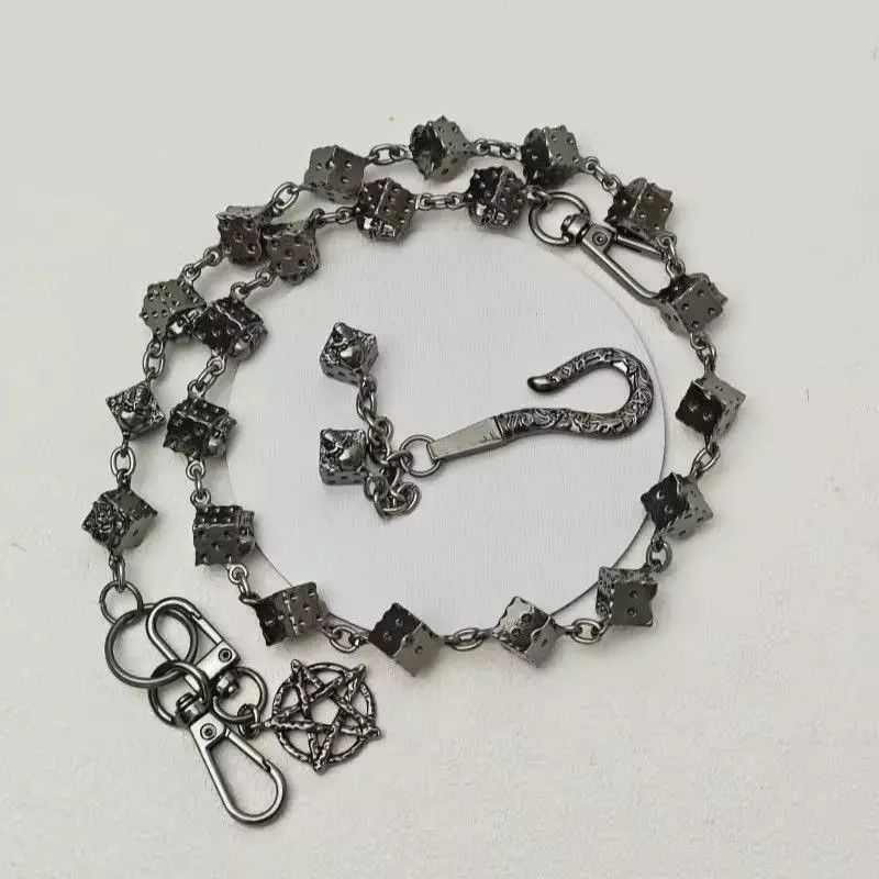 Other Dice and Skulls Rock Wallet Chain Size ONE SIZE - 2 Thumbnail