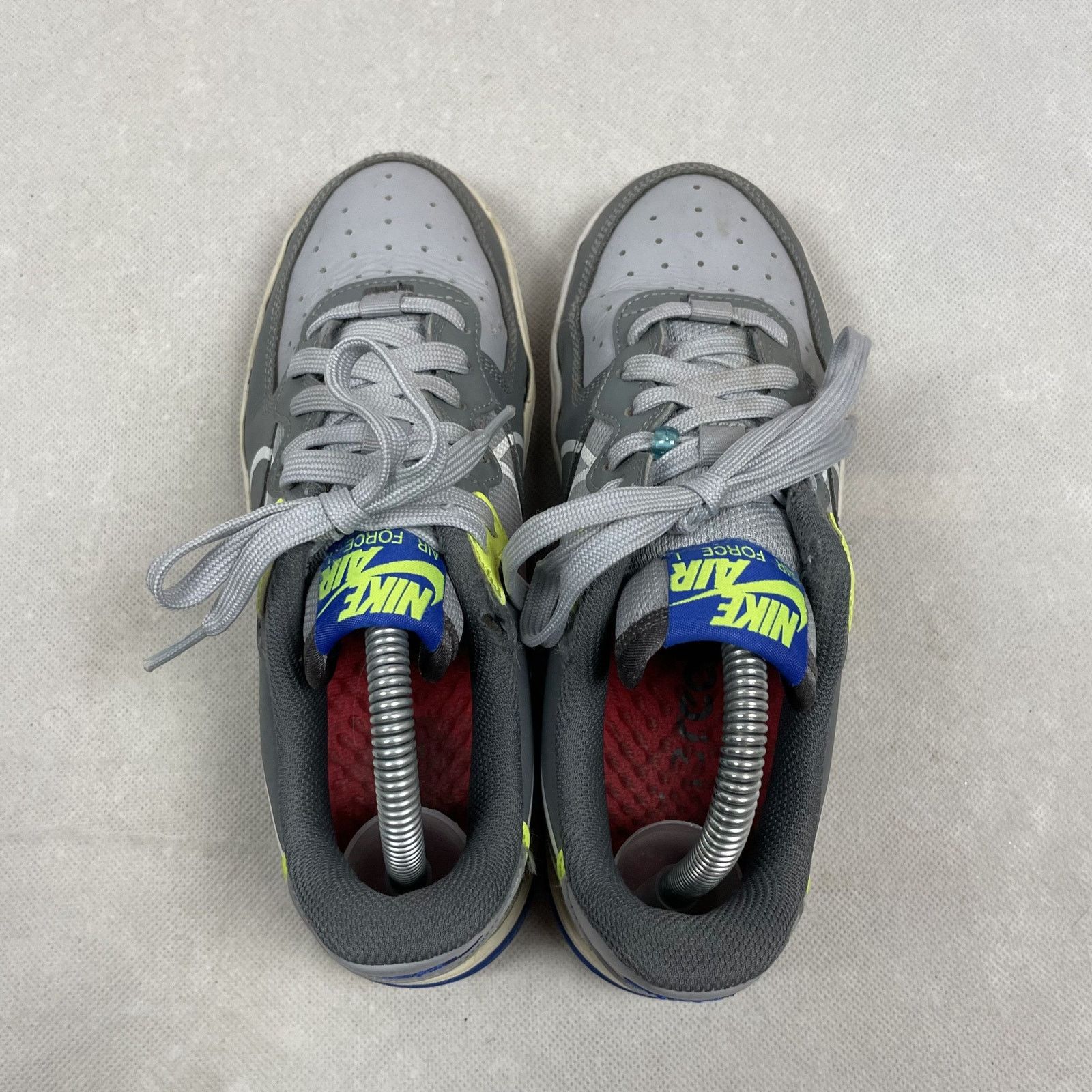 Nike Nike Air Force 1 React CD6960-002 Wolf Gray White Shoes 6.5 Size US 6.5 / EU 39-40 - 2 Thumbnail
