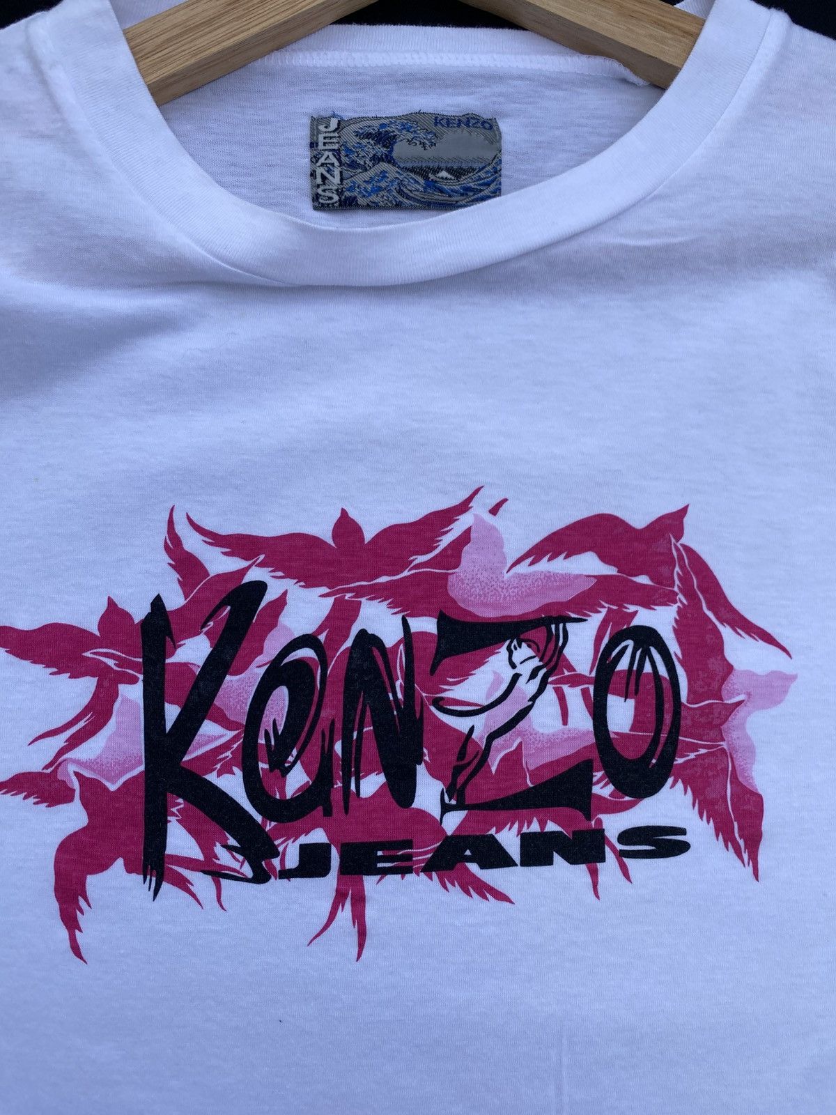 Kenzo Rare Vintage 90s KENZO Jeans Tshirt Size US M / EU 48-50 / 2 - 10 Thumbnail