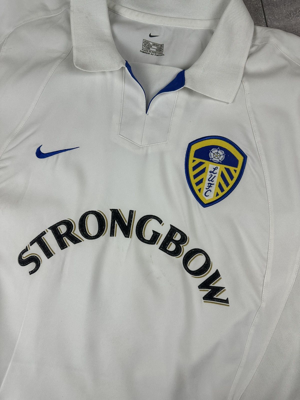 Nike Nike Leeds United 2002/03 Home Soccer Jersey Size US L / EU 52-54 / 3 - 3 Thumbnail