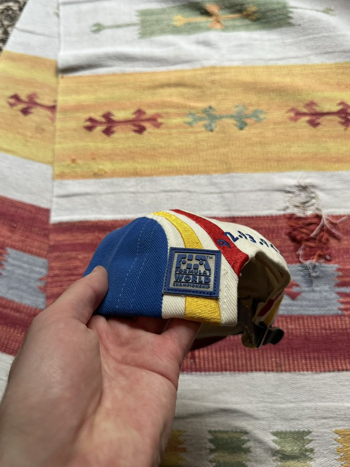 Vintage Vintage Renault Formula 1 90’s World Champions Hat Size ONE SIZE - 5 Thumbnail