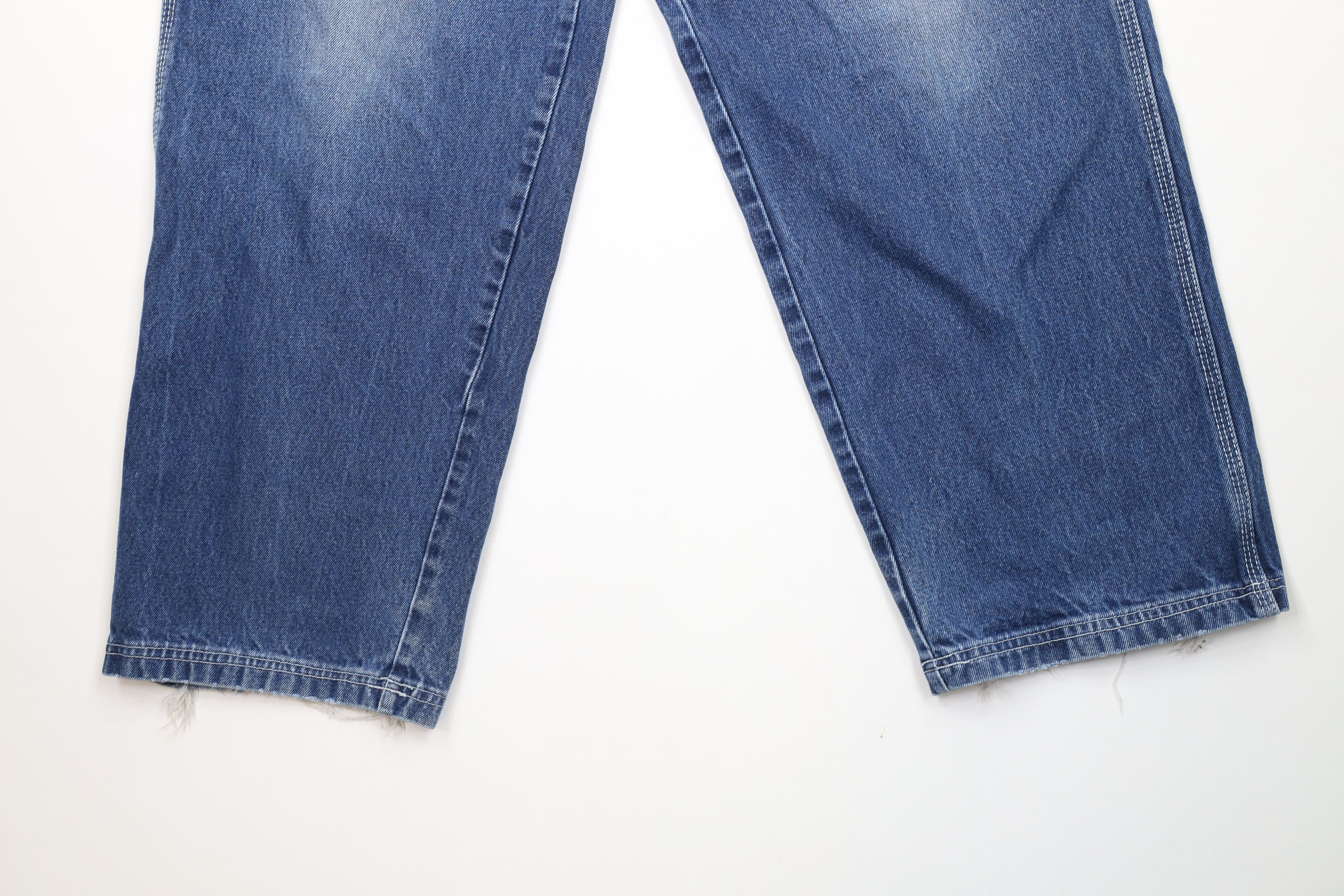 Vintage Vintage 90s Y2K Streetwear Wide Leg Denim Jeans Skateboard Size US 34 / EU 50 - 4 Thumbnail
