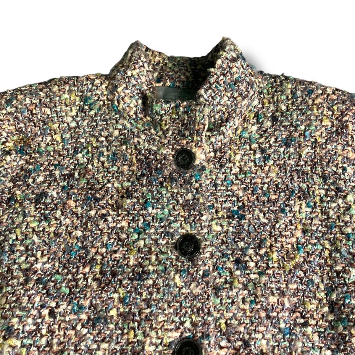 Hysteric Glamour 🇯🇵 HYSTERIC GLAMOUR MULTICOLOR KNITTED JACKET Size L / US 10 / IT 46 - 6 Thumbnail