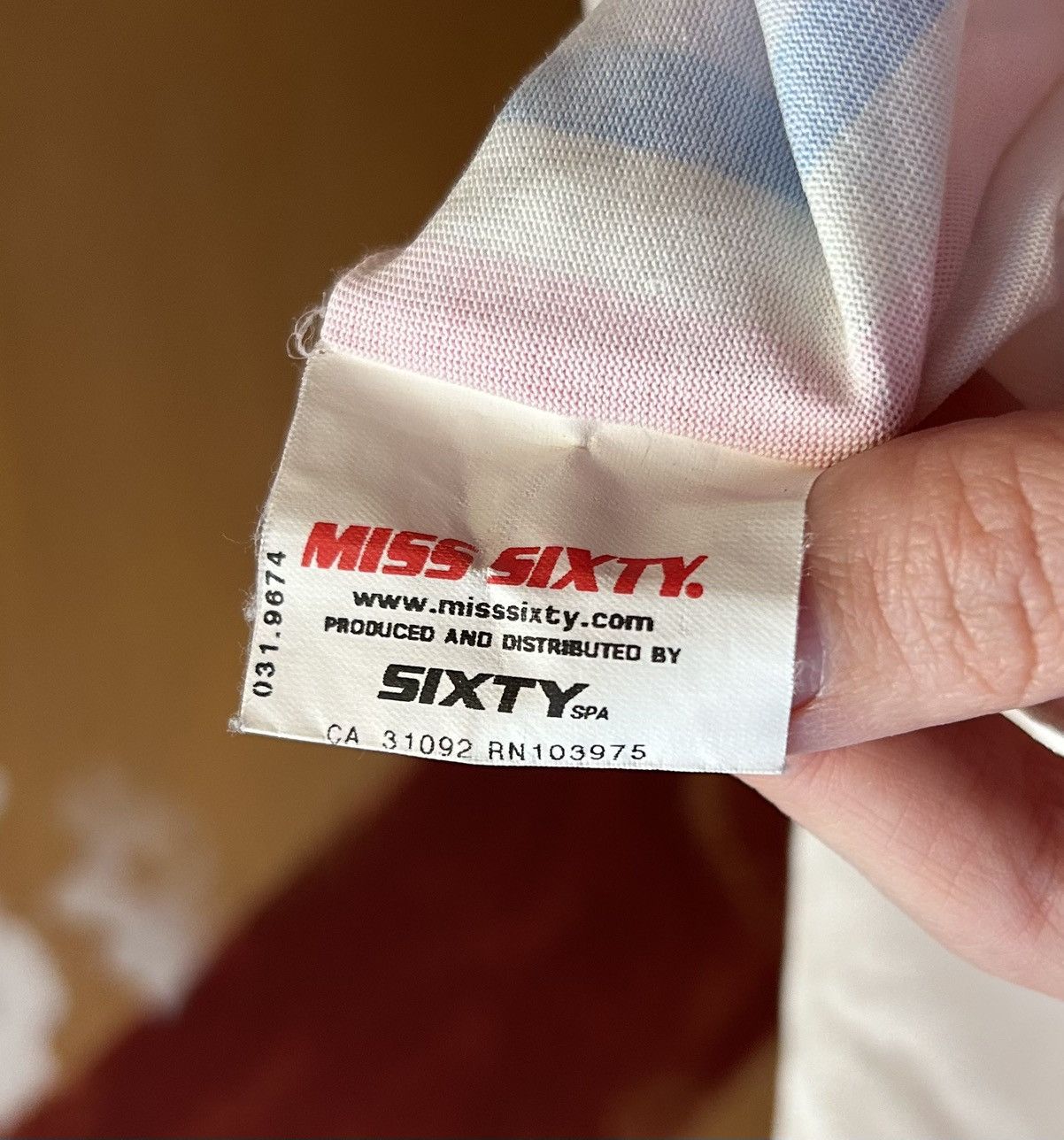 Miss Sixty Y2K Miss Sixty Y2K Striped Sleeveless Tank Top Womens Small Size S / US 4 / IT 40 - 7 Thumbnail