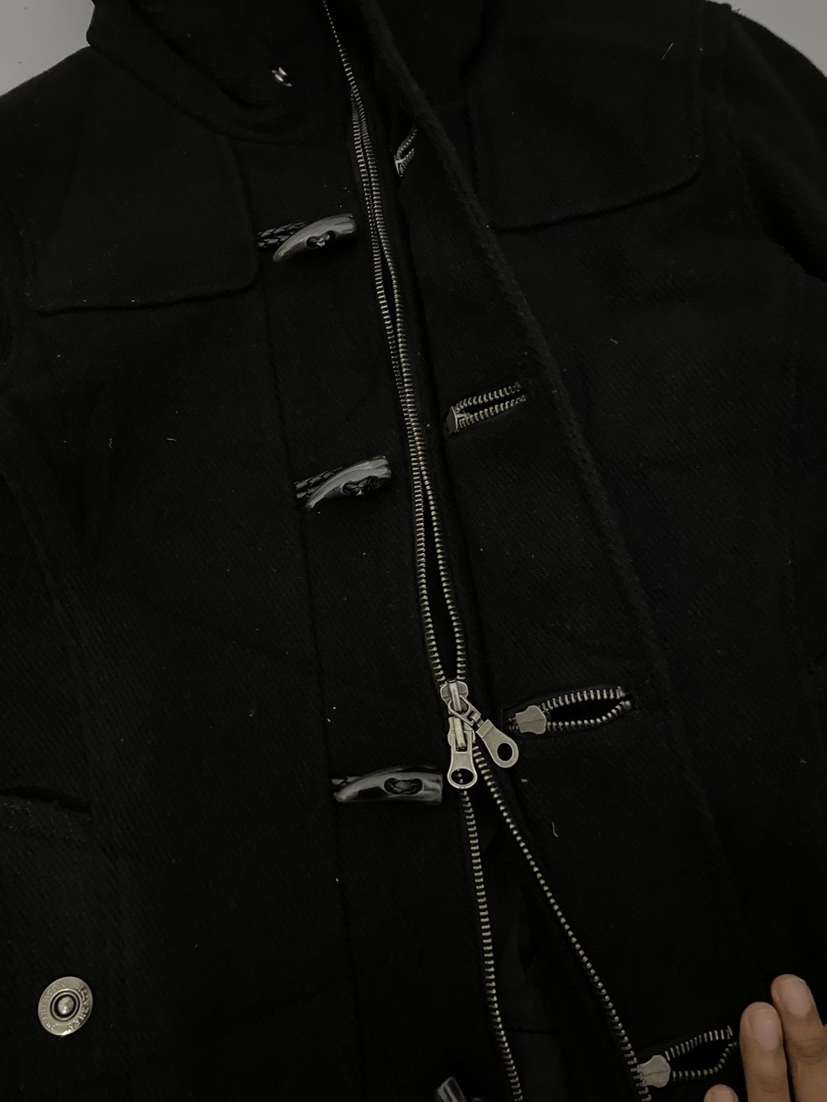 In The Attic 💥Rare💥In The Attic Hooded Double Zip Jacket Size US M / EU 48-50 / 2 - 6 Thumbnail