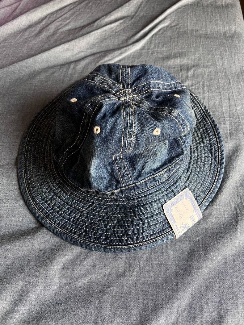 The Real McCoy's The Real McCoys THE HW DOG CO Dog Tag Vintage Wash Denim F Size ONE SIZE - 1 Thumbnail