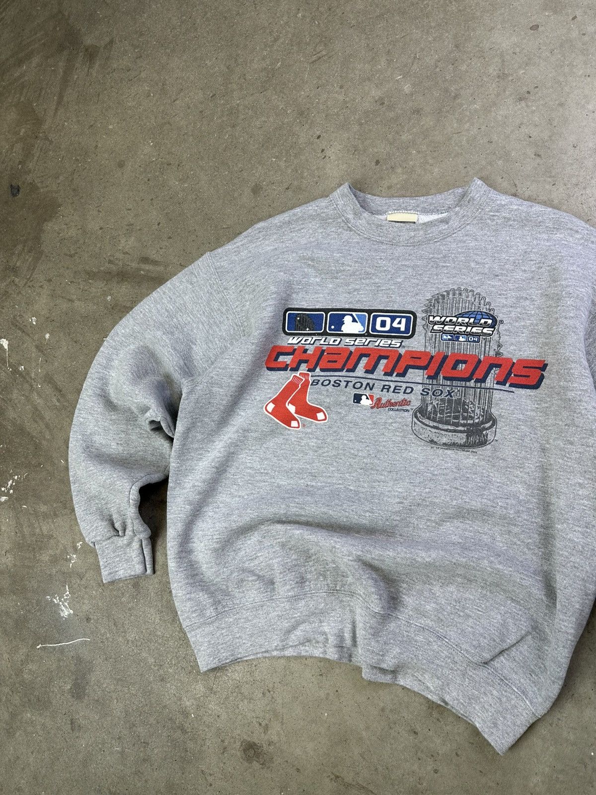 Vintage Vintage Boston Red Sox World Champions Crewneck M/L Size US M / EU 48-50 / 2 - 2 Thumbnail