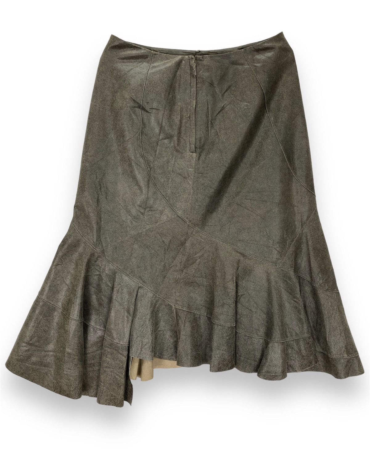 Otto Otto Collection Leather Skirt Size 26" / US 2 / IT 38 - 1 Thumbnail