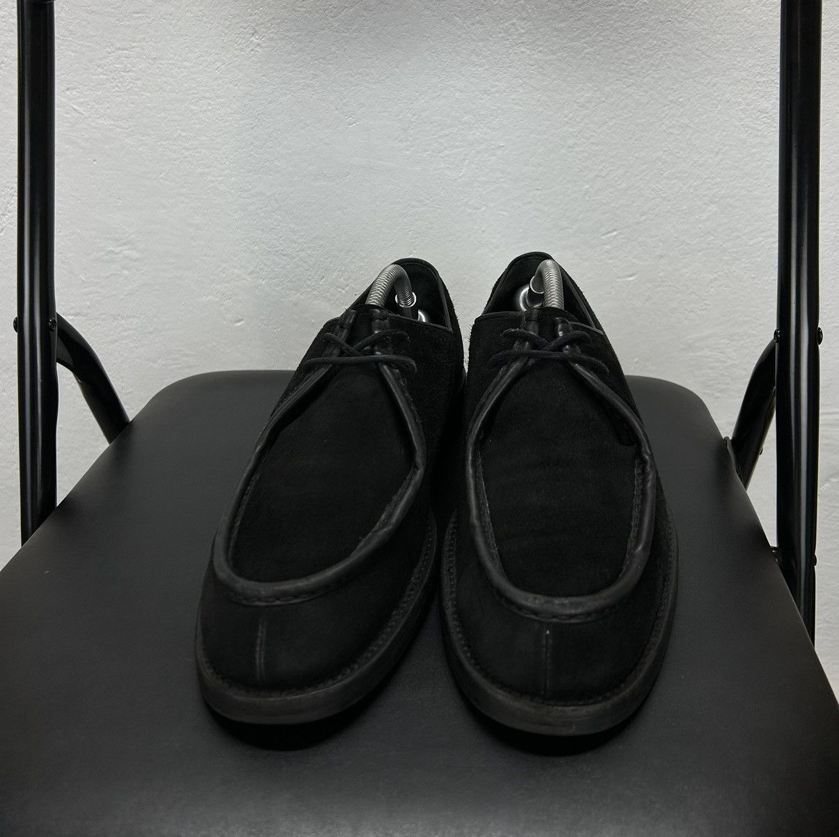 Giorgio Armani Giorgio Armani Vintage Leather Suede Shoes Black Size 41 Size US 8 / EU 41 - 4 Thumbnail