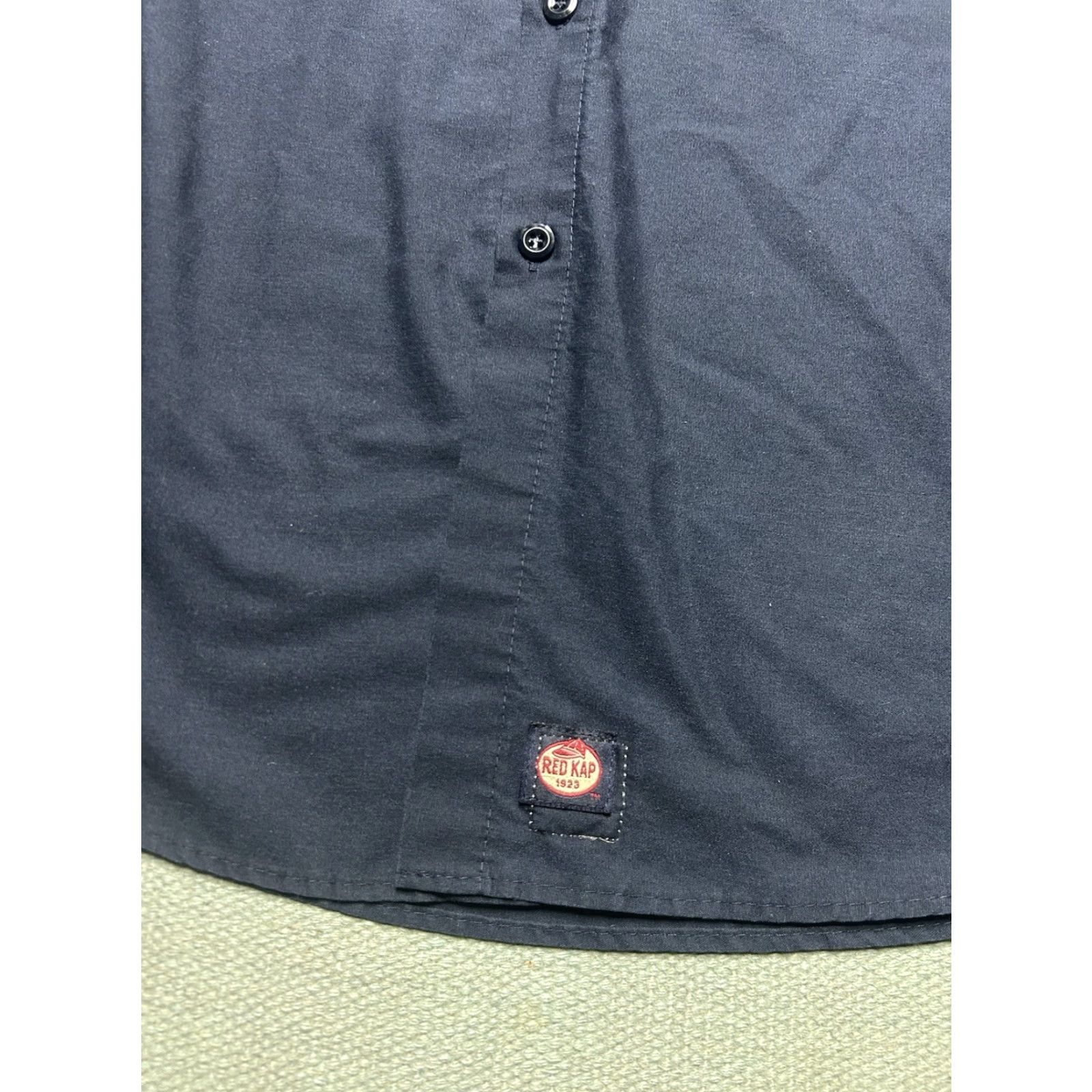 Red Kap Red Kap short sleeve button shirt 2 tone mechanic technician uniform Large Mens Shirt Size US L / EU 52-54 / 3 - 2 Thumbnail
