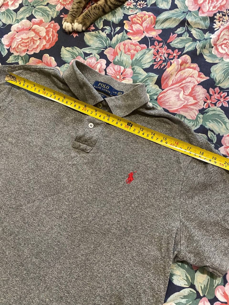 Polo Ralph Lauren Vintage Polo Ralph Lauren Custom Fit Polo Size L Size US L / EU 52-54 / 3 - 11 Thumbnail