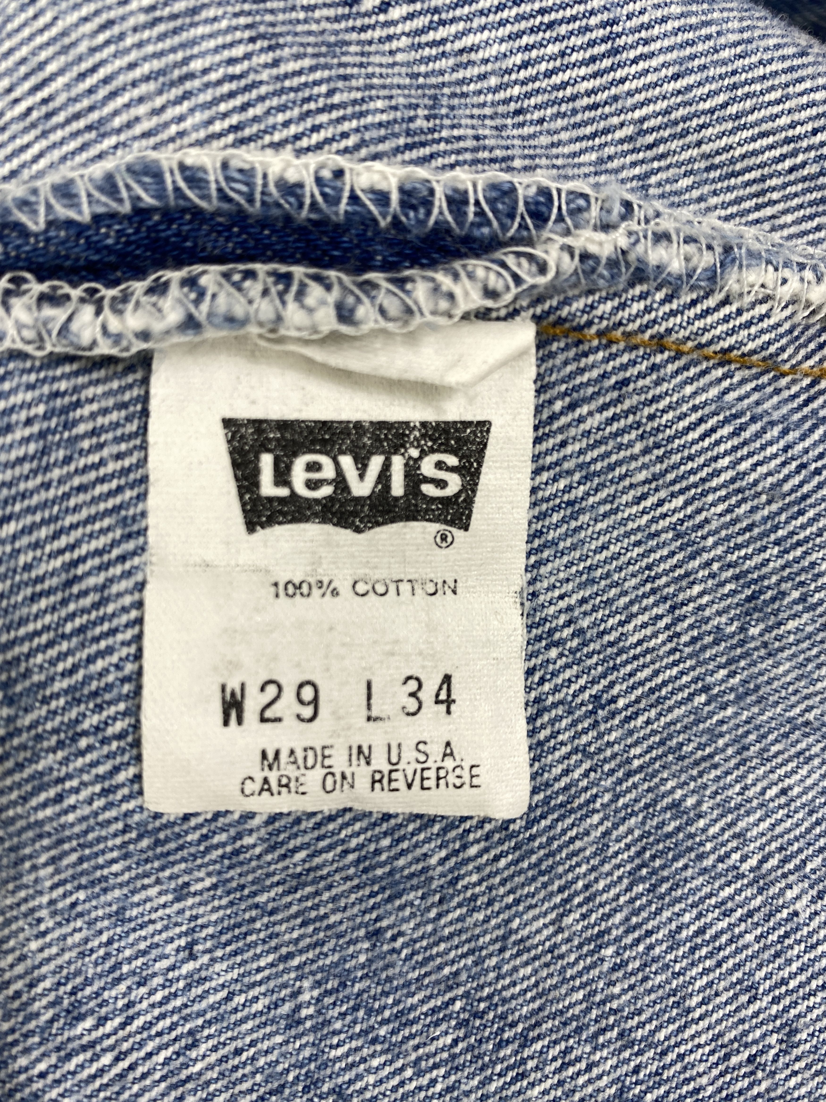 Japanese Brand Light Blue Vintage Levis 501 Jeans 28x31 - JN3192 Size US 28 / EU 44 - 10 Thumbnail